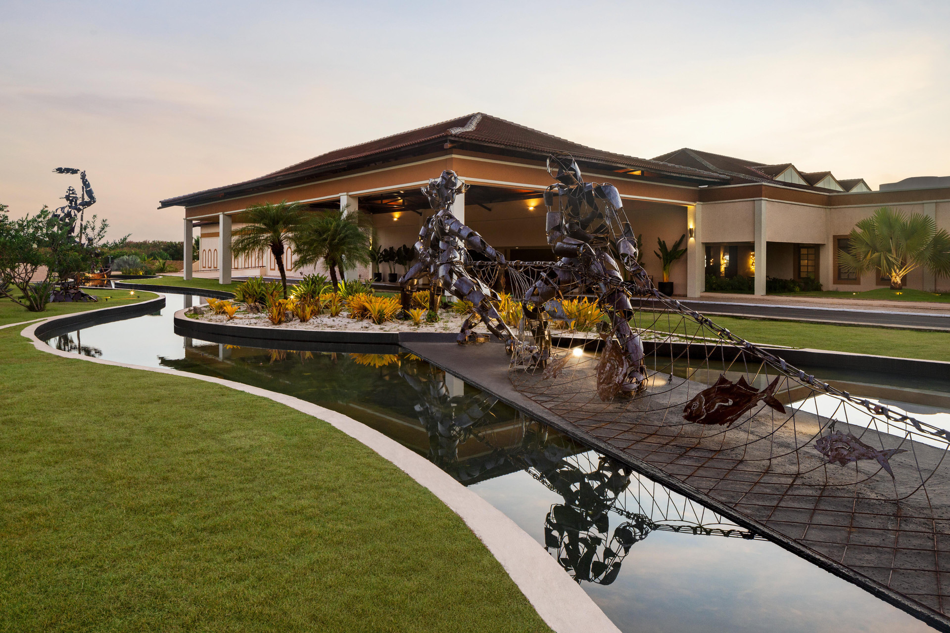 Vista do lobby Grand Palladium Imbassaí Resort & Spa - All Inclusive