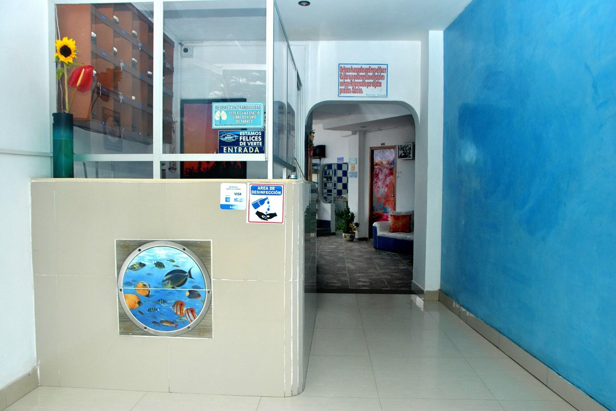 Vista Lobby Ayenda Hotel Roisa