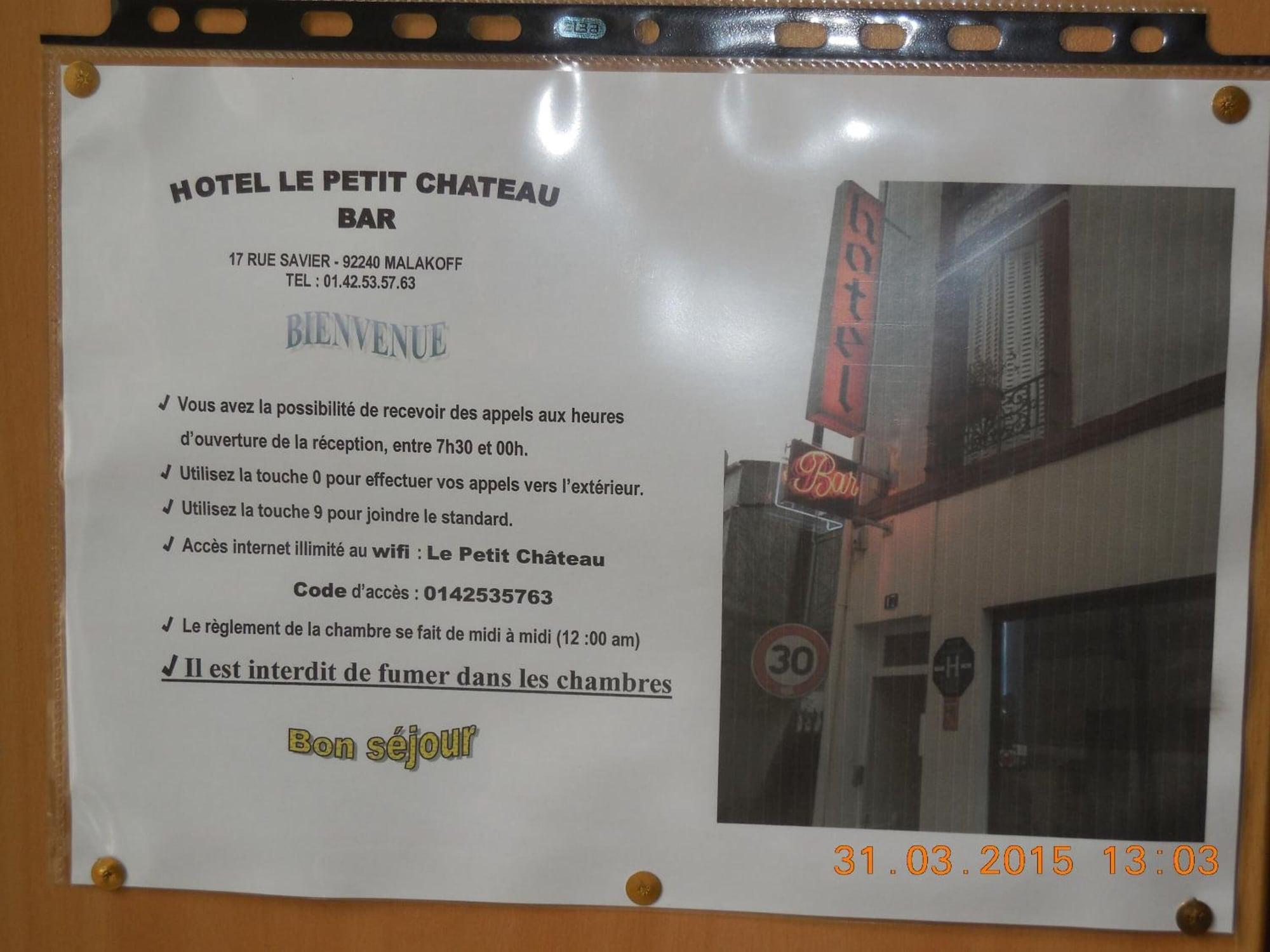 Varios Hôtel Le Petit Château