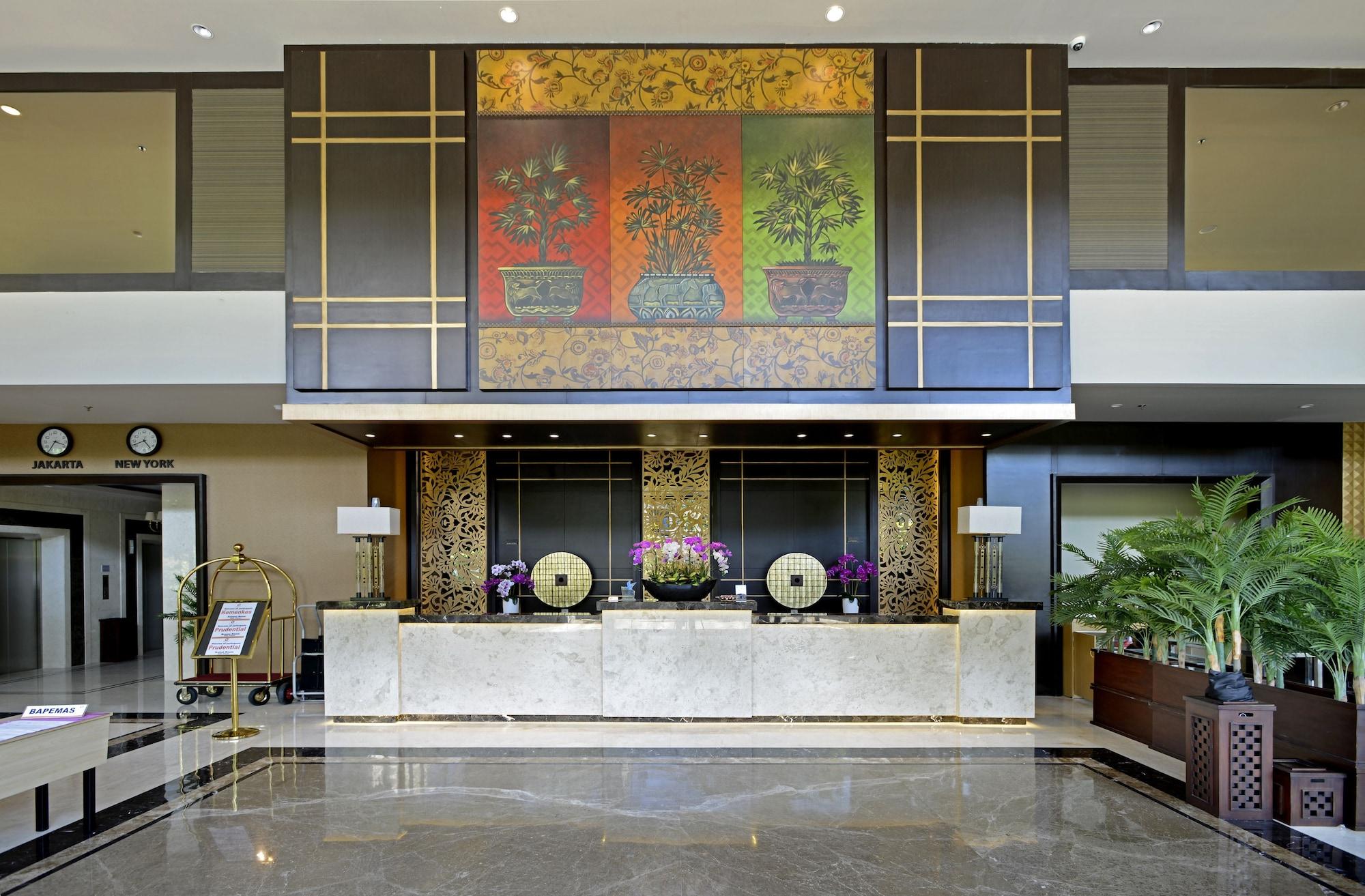 Vista Lobby Aria Centra Hotel Surabaya