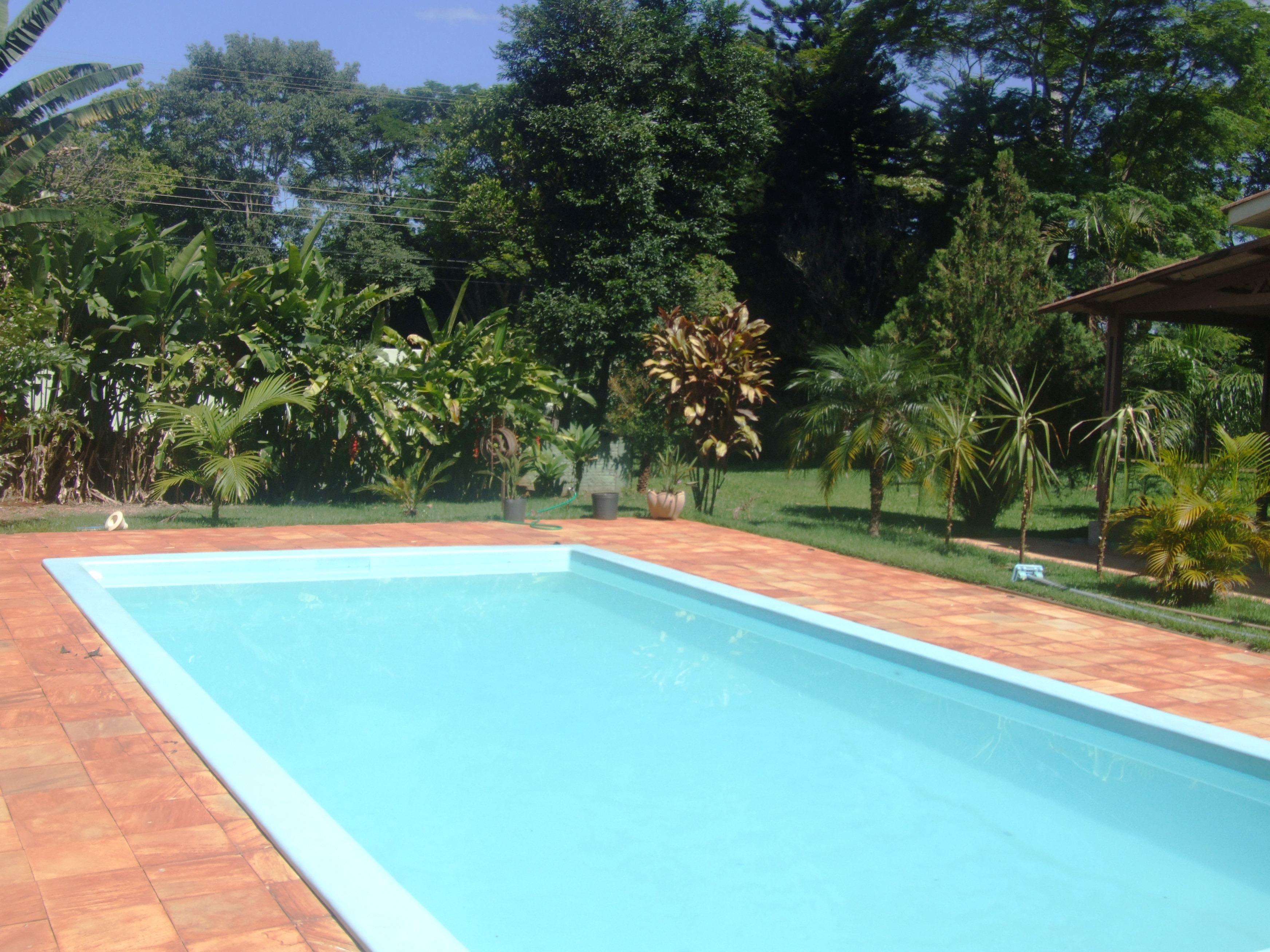 Vista Piscina Pousada Cataratas Falls
