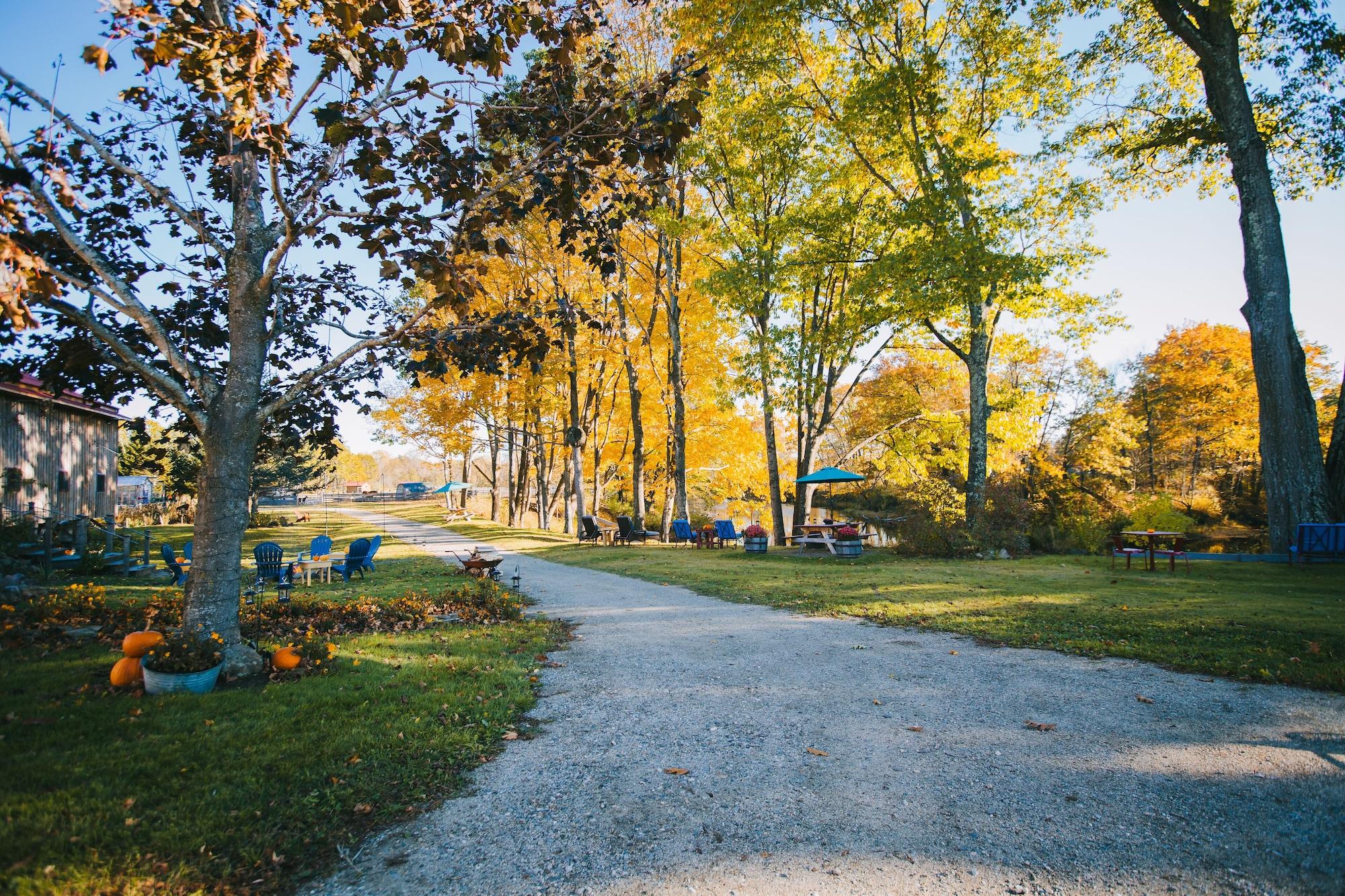Vista Exterior Blue Heron Farm and Retreat