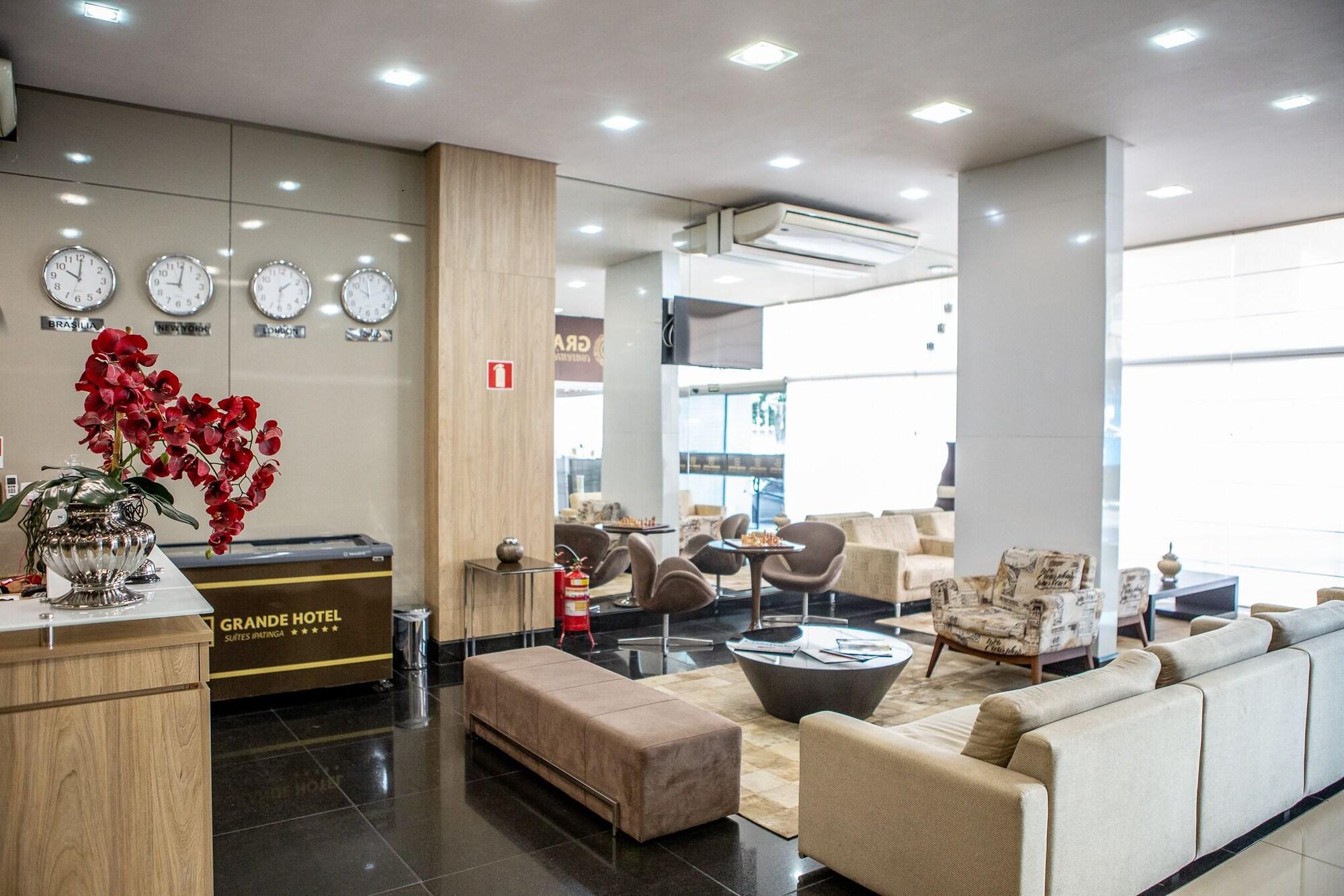 Vista Lobby Grande Hotel Ipatinga