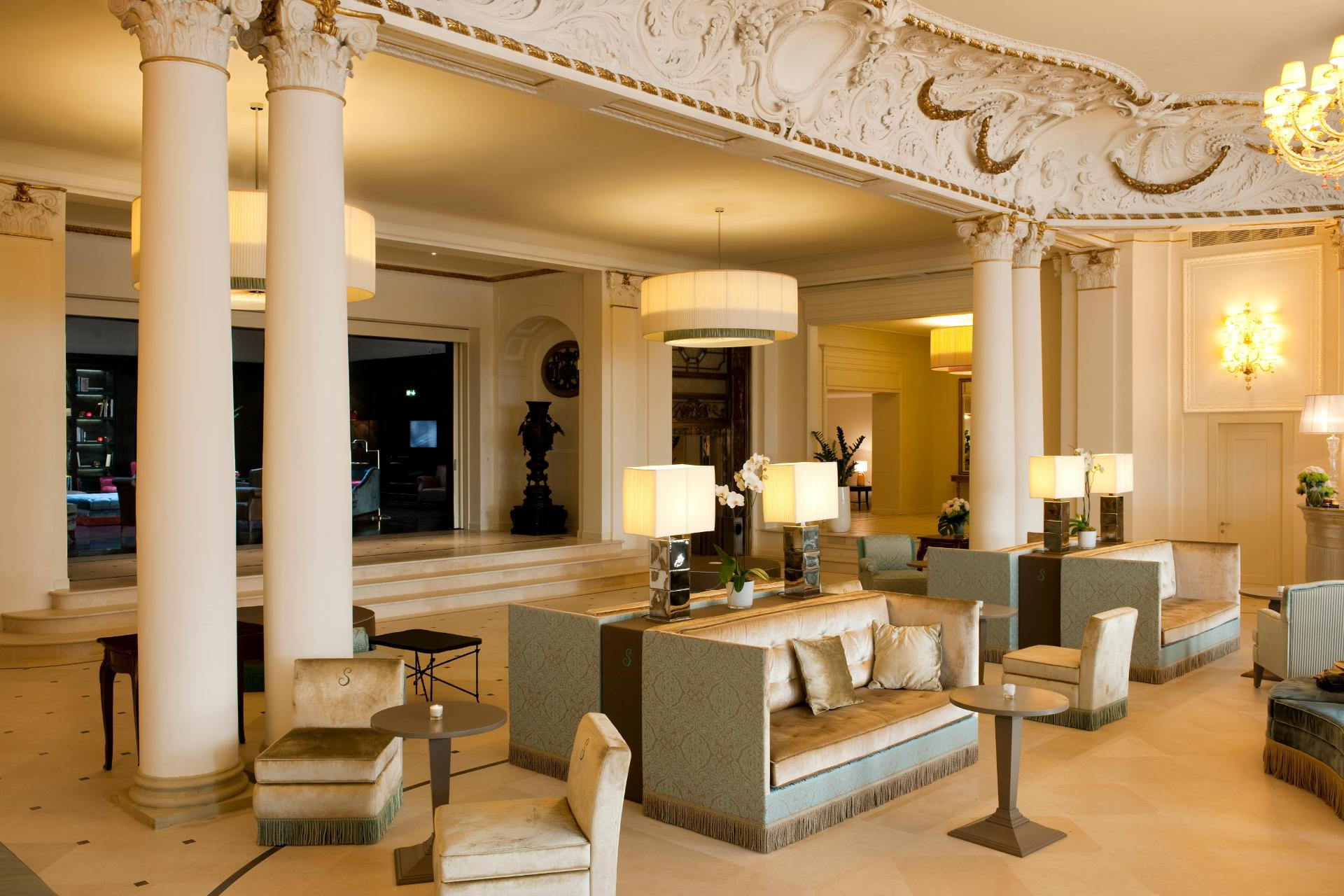 Vista Lobby Savoia Excelsior Palace Trieste – Starhotels Collezione