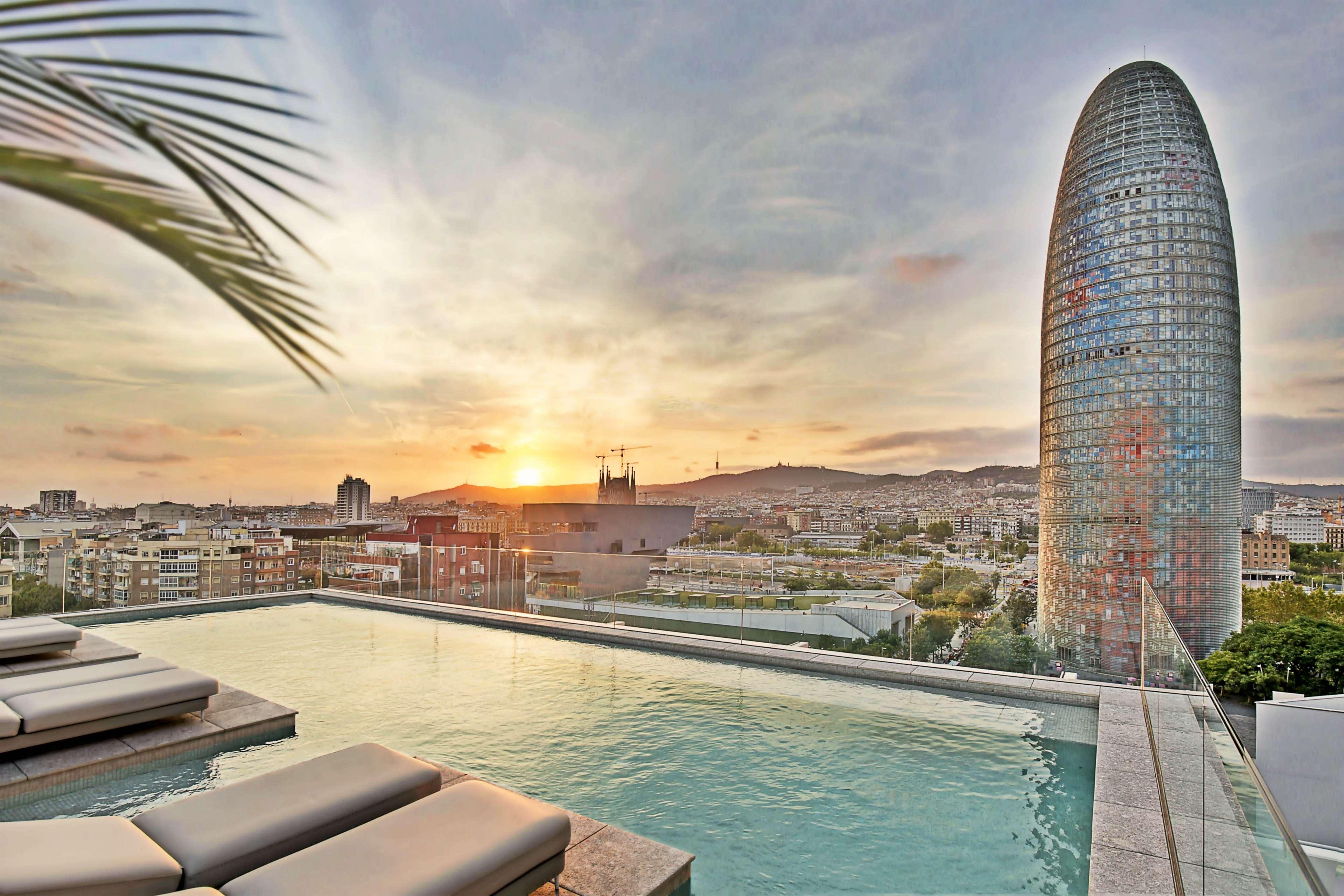 Vista Piscina Hotel SB Glow 4 Sup