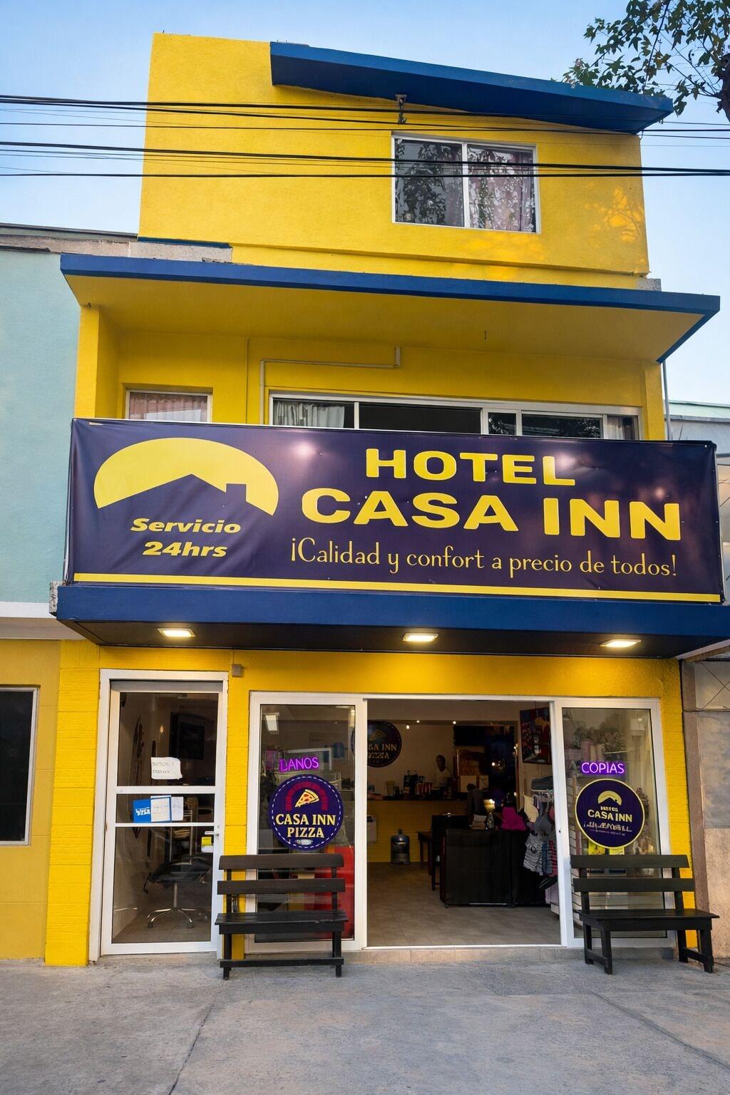 Vista Exterior HOTEL Y PIZZERIA CASA INN