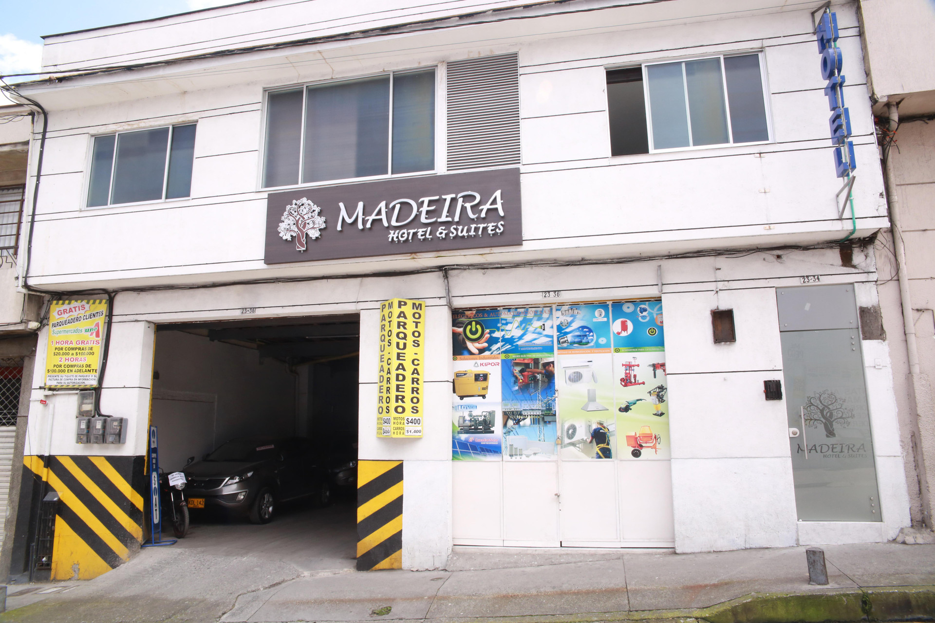 Vista Exterior Hotel Madeira