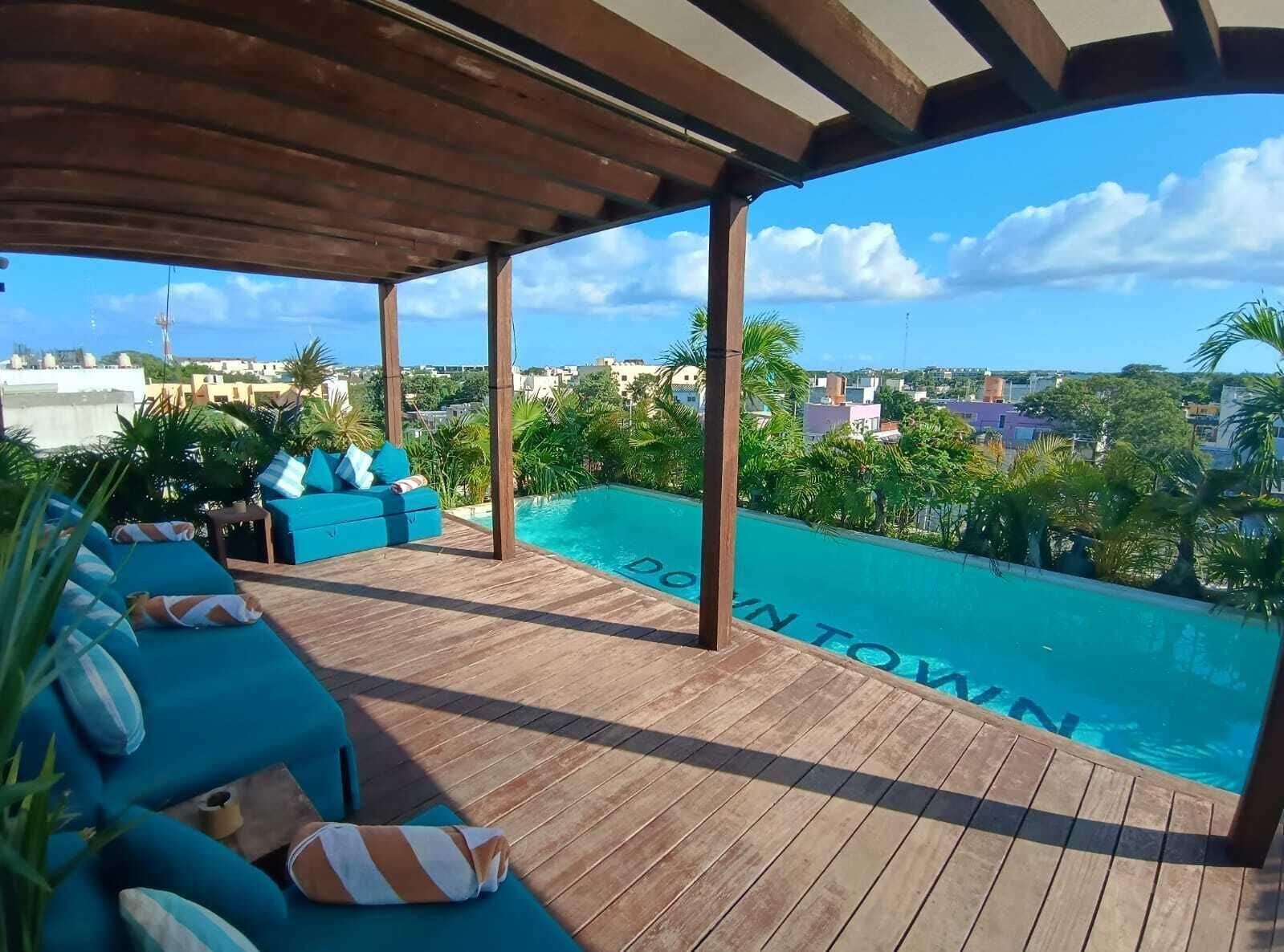 Vista Exterior Downtown Tulum Hotel