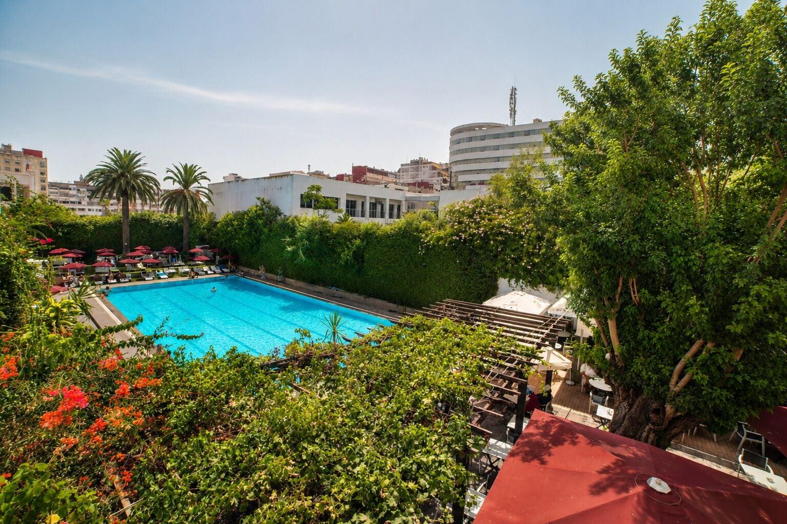 Vista Piscina Hotel Mamora