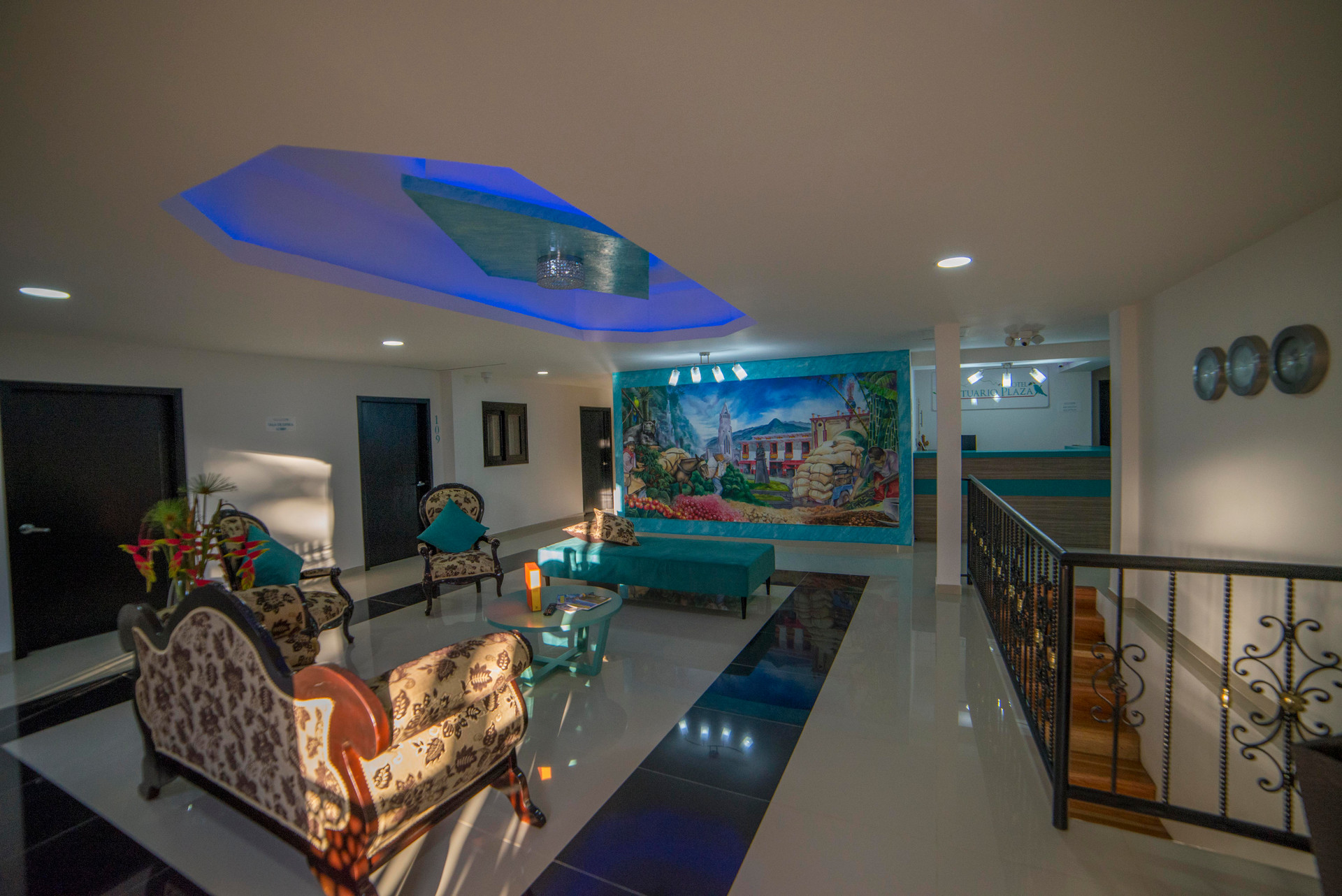 Vista Lobby Hotel Santuário Plaza