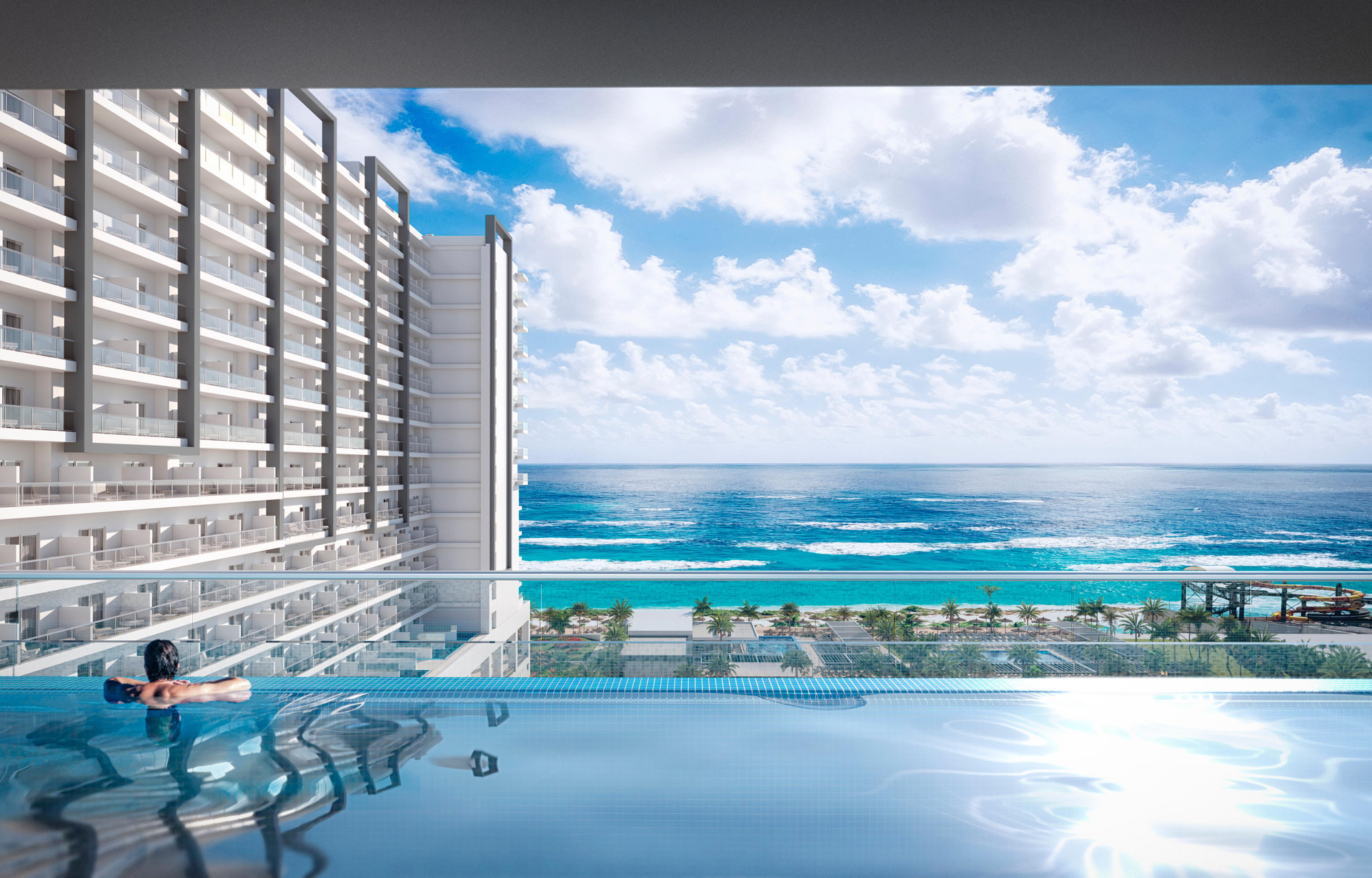 Vista Exterior Riu Ventura - All Inclusive