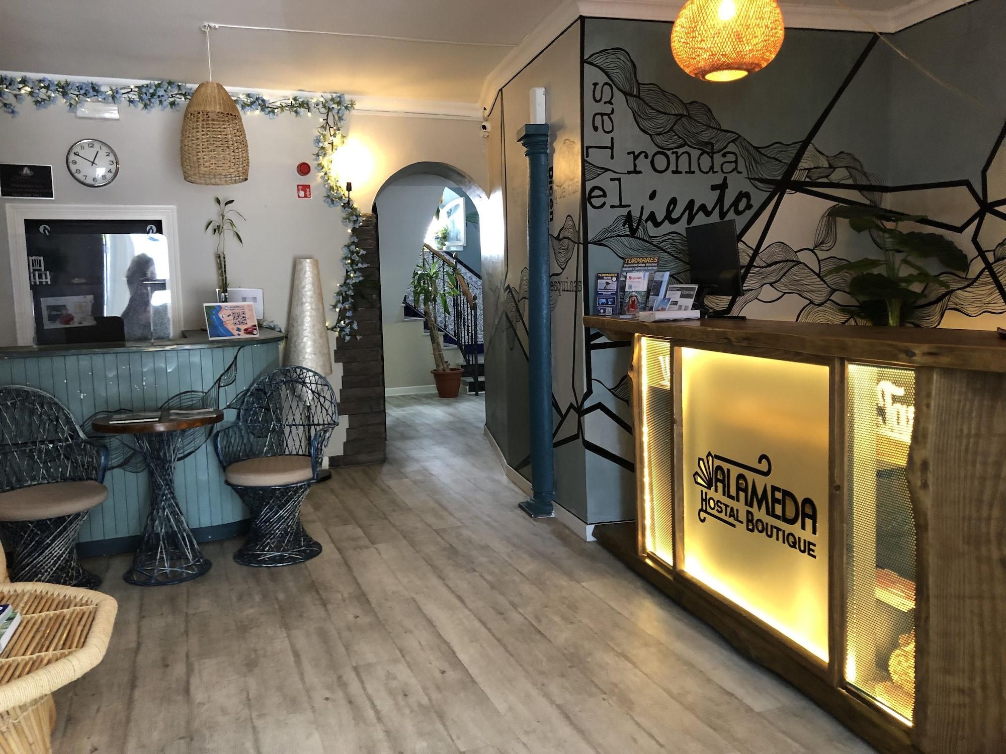 Vista Lobby Hostal Alameda