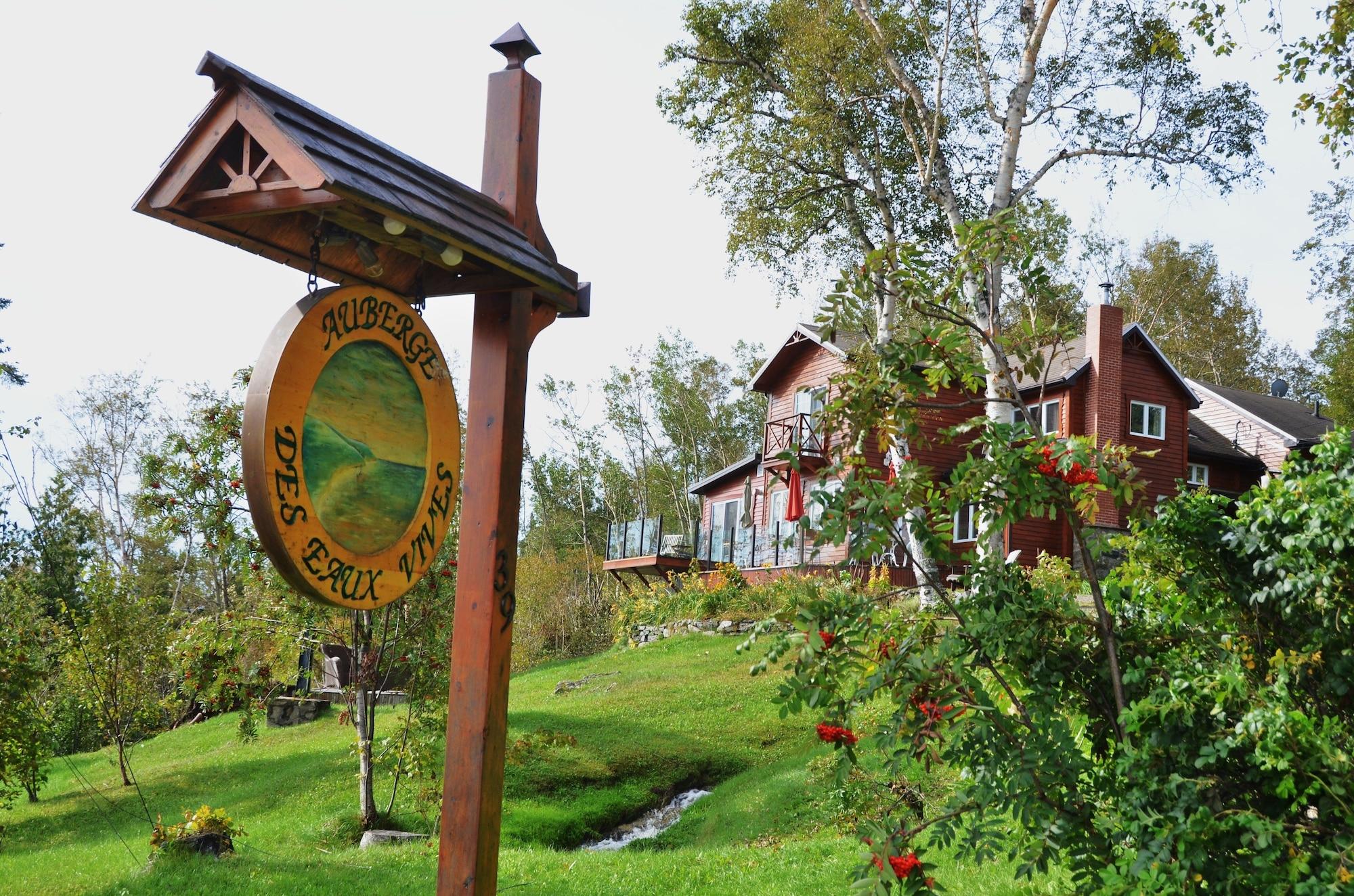 Vista Exterior Auberge des Eaux Vives