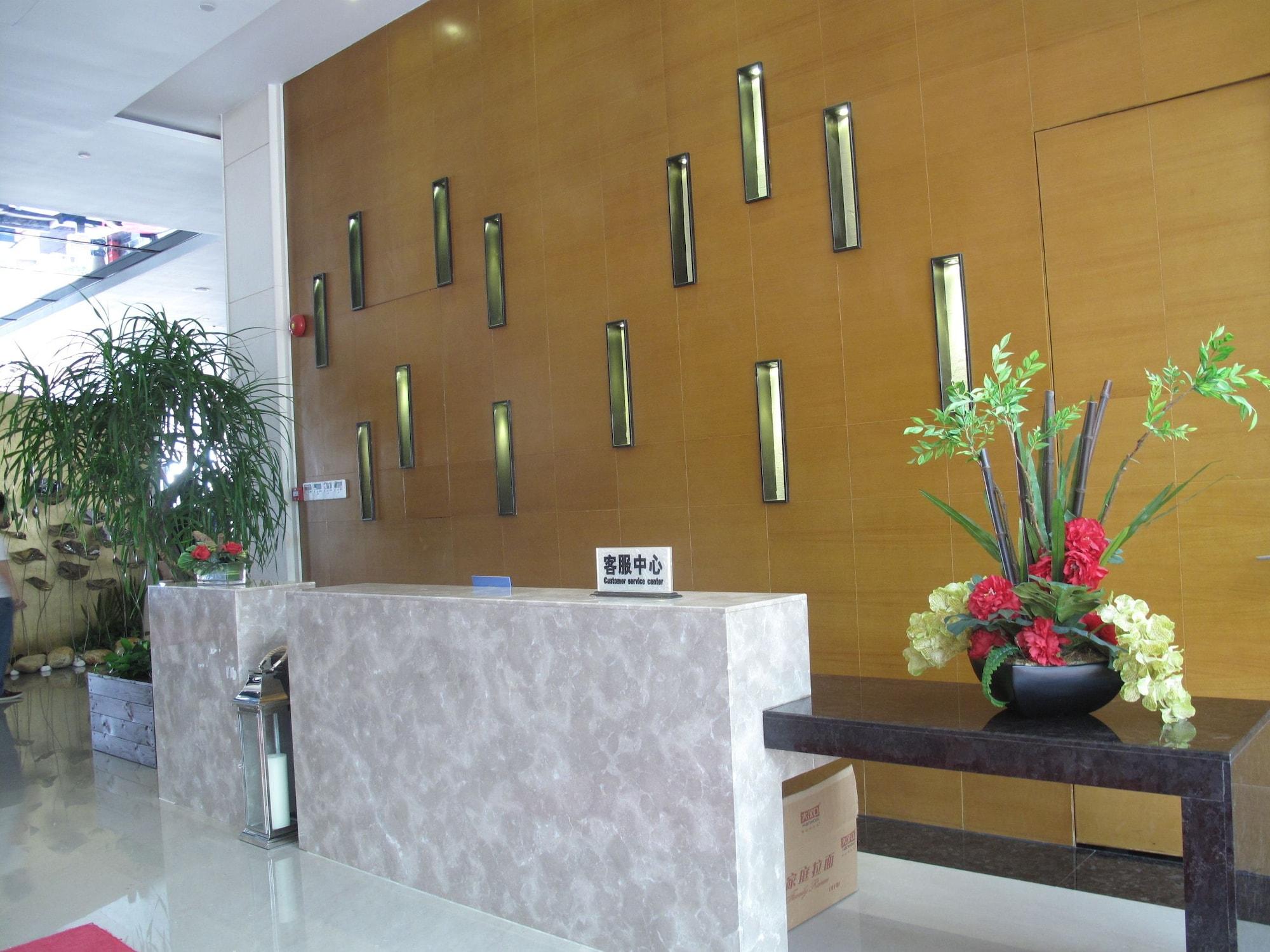 Vista Lobby Da Mei Sha Yacht Club Resort