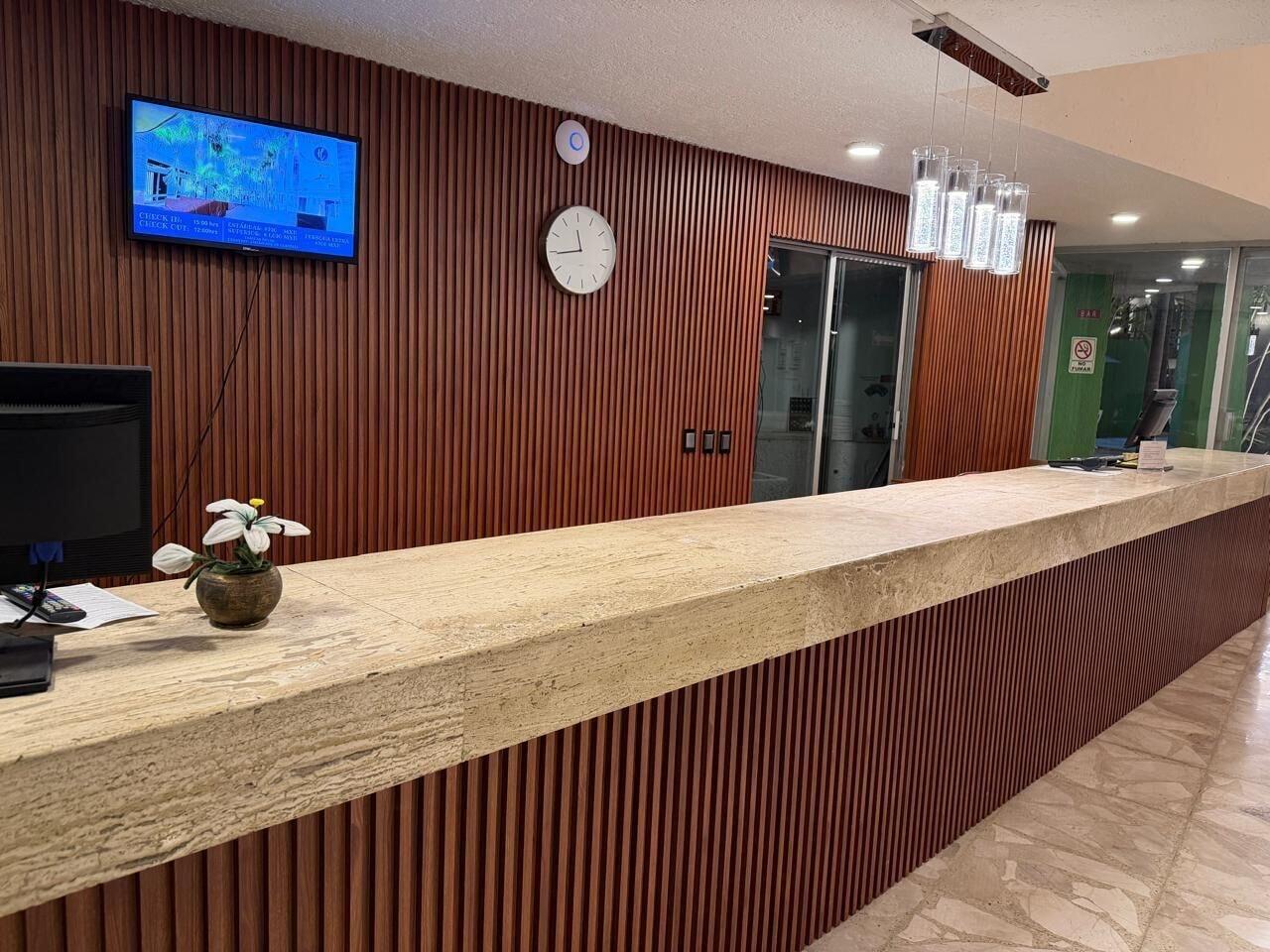Vista Lobby Hotel Solé Plaza Guadalajara