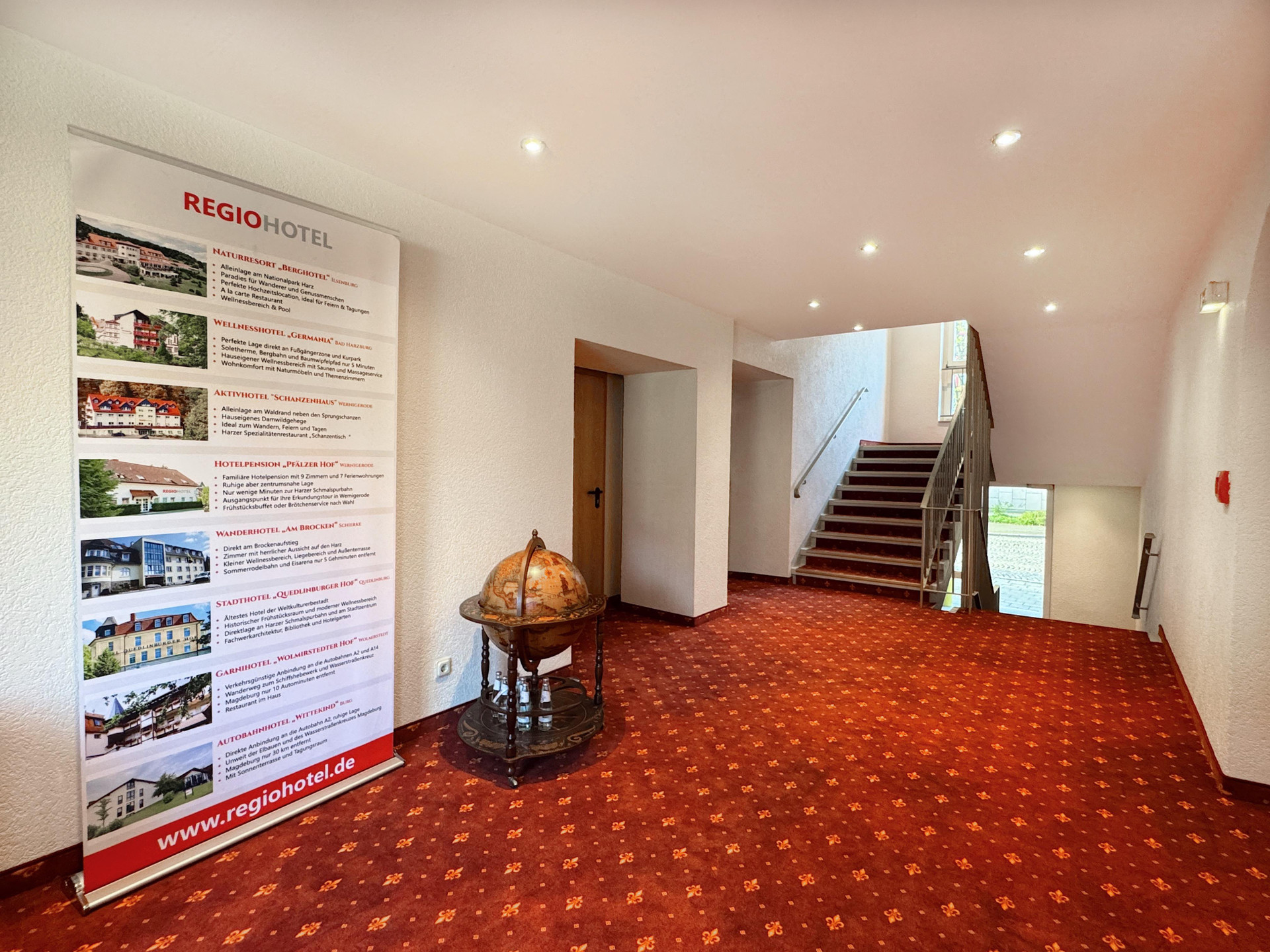 Vista Lobby Regiohotel Bunte Stadt Wernigerode