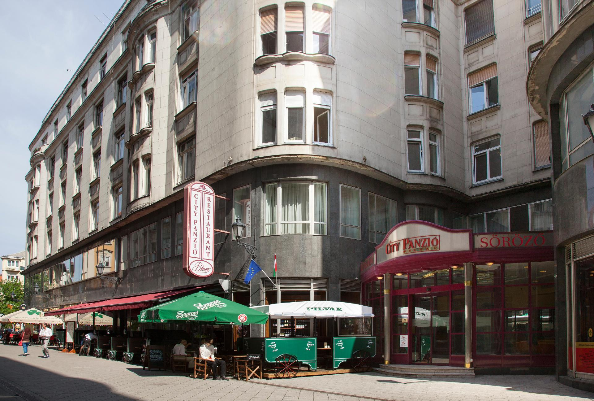 Vista Exterior Pilvax Hotel Budapest