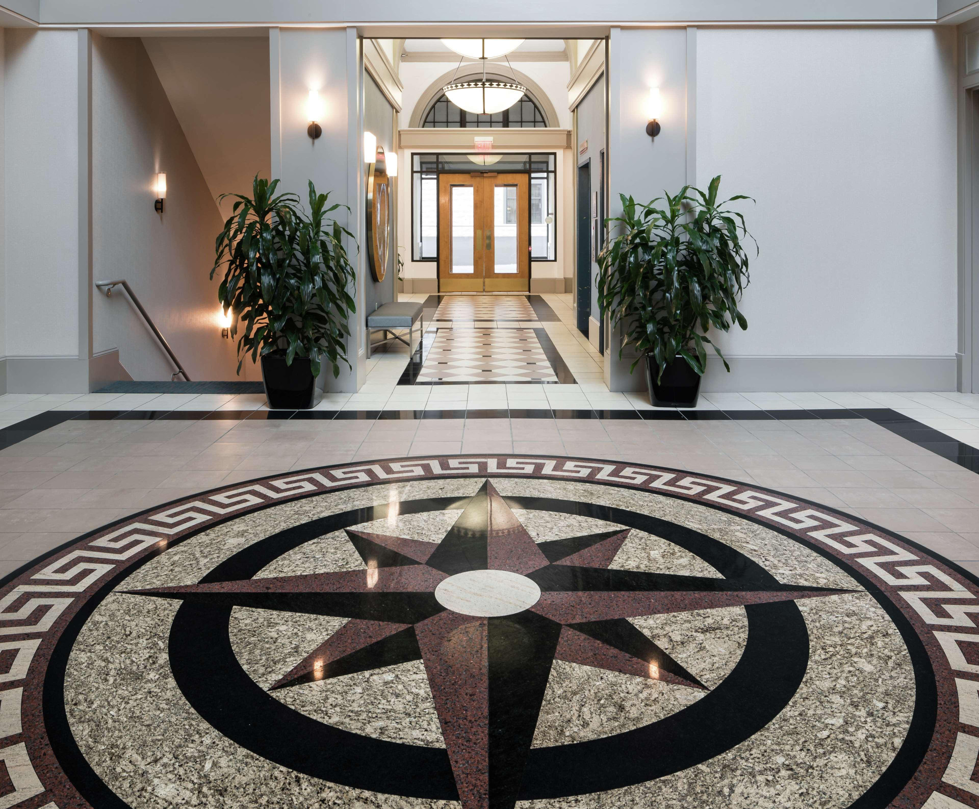 Vista Lobby Hampton Inn & Suites Atlanta-Downtown