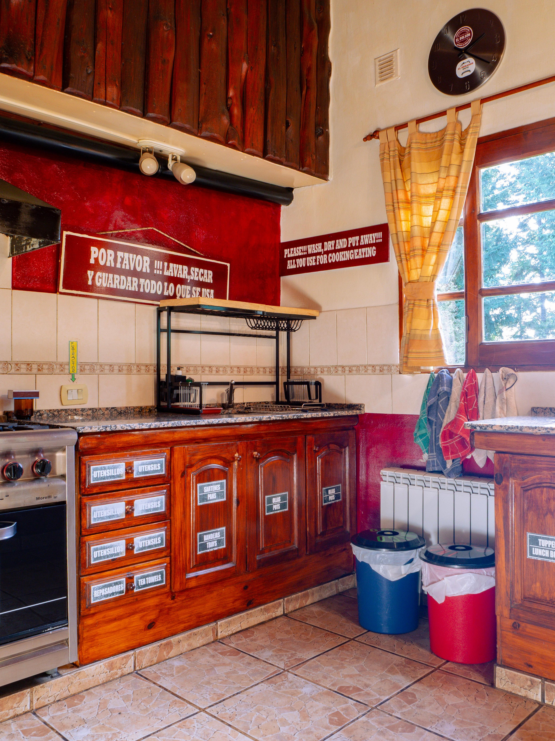 Cocina Hostel El Mirador