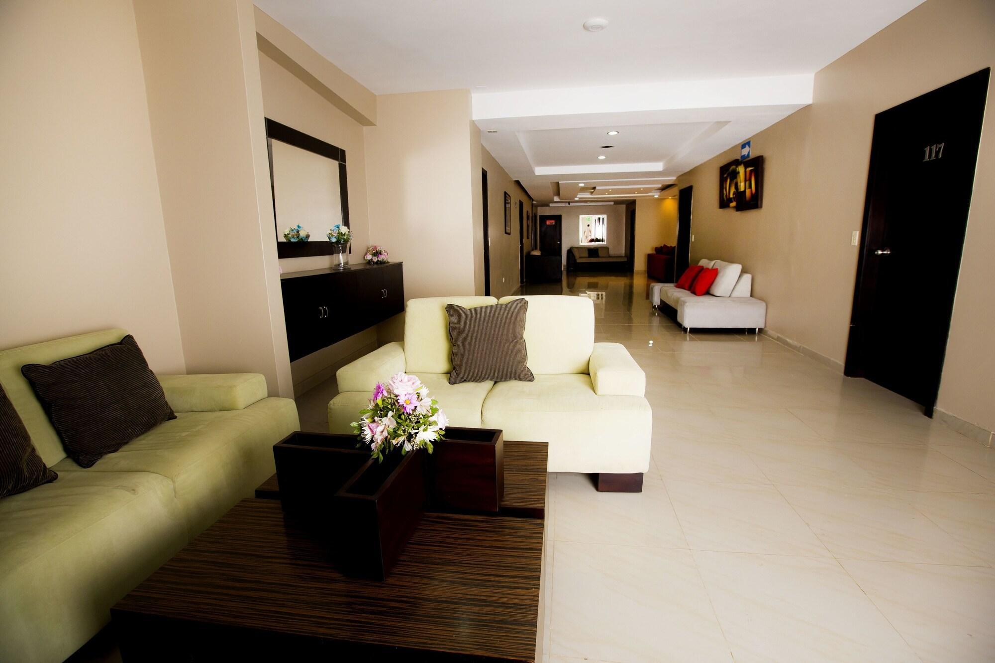 Vista Lobby Hotel Los Almendros