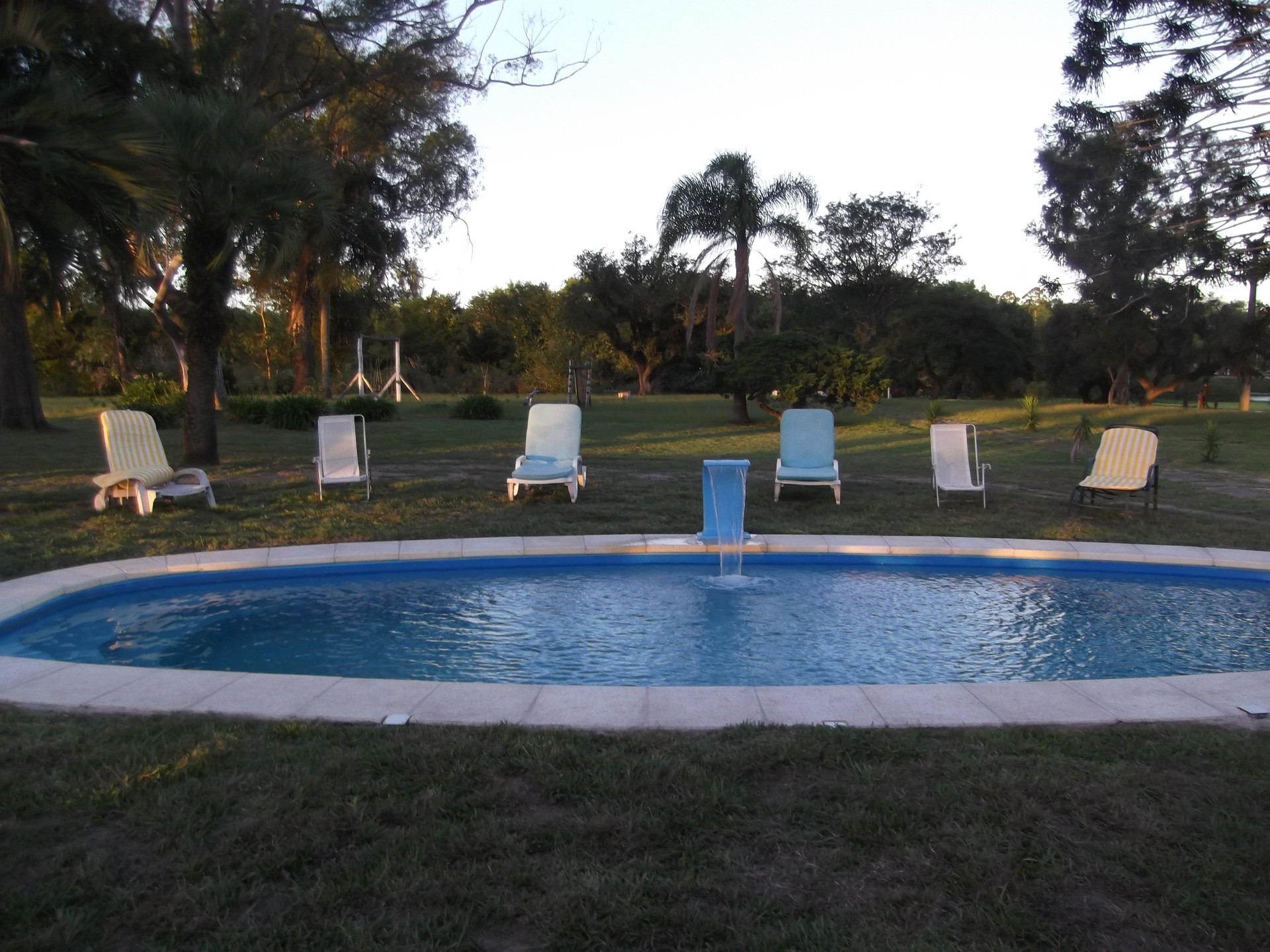 Vista Piscina Estancia El Rosario