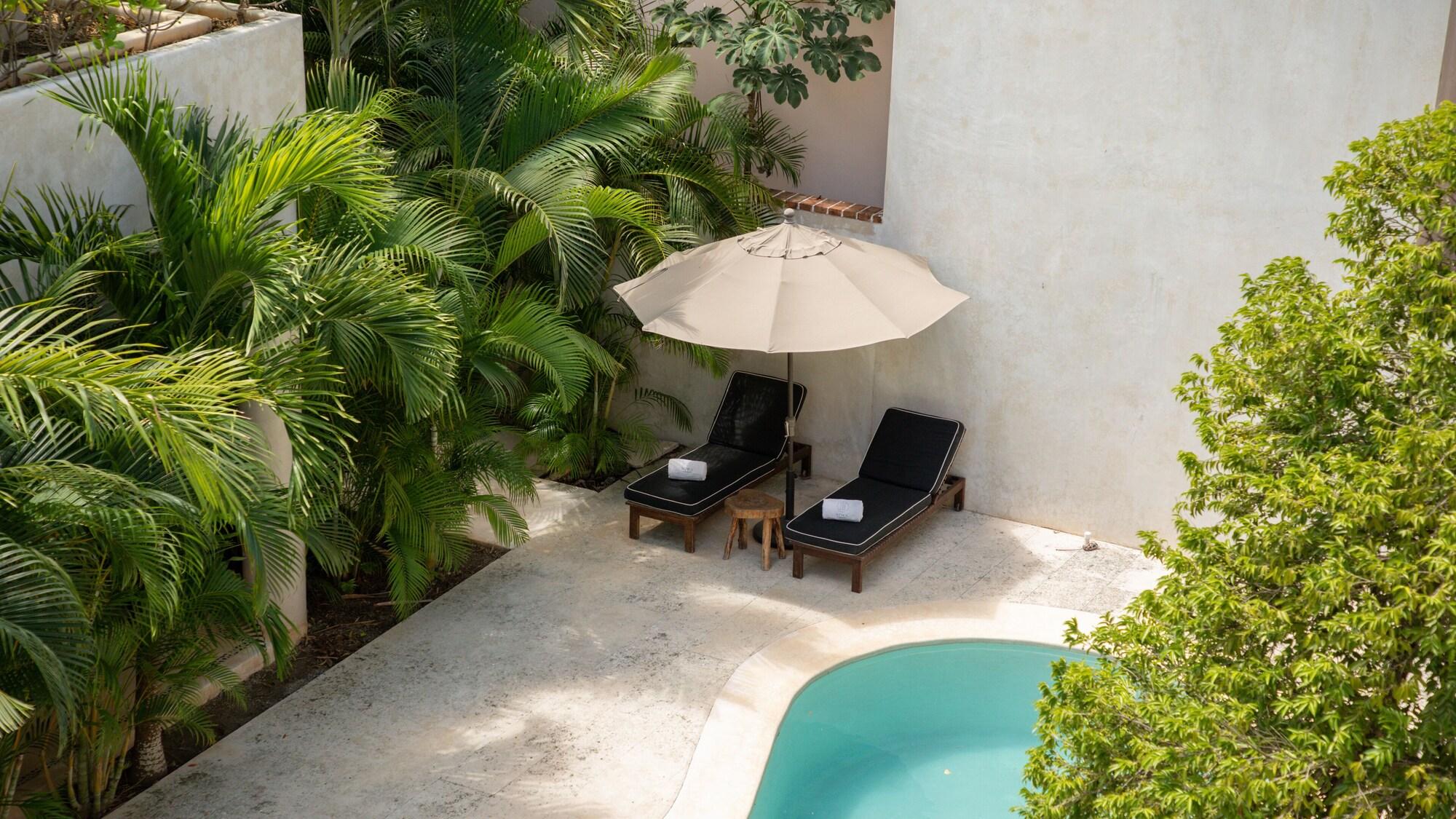Vista Exterior Niwa Tulum Luxury Suites