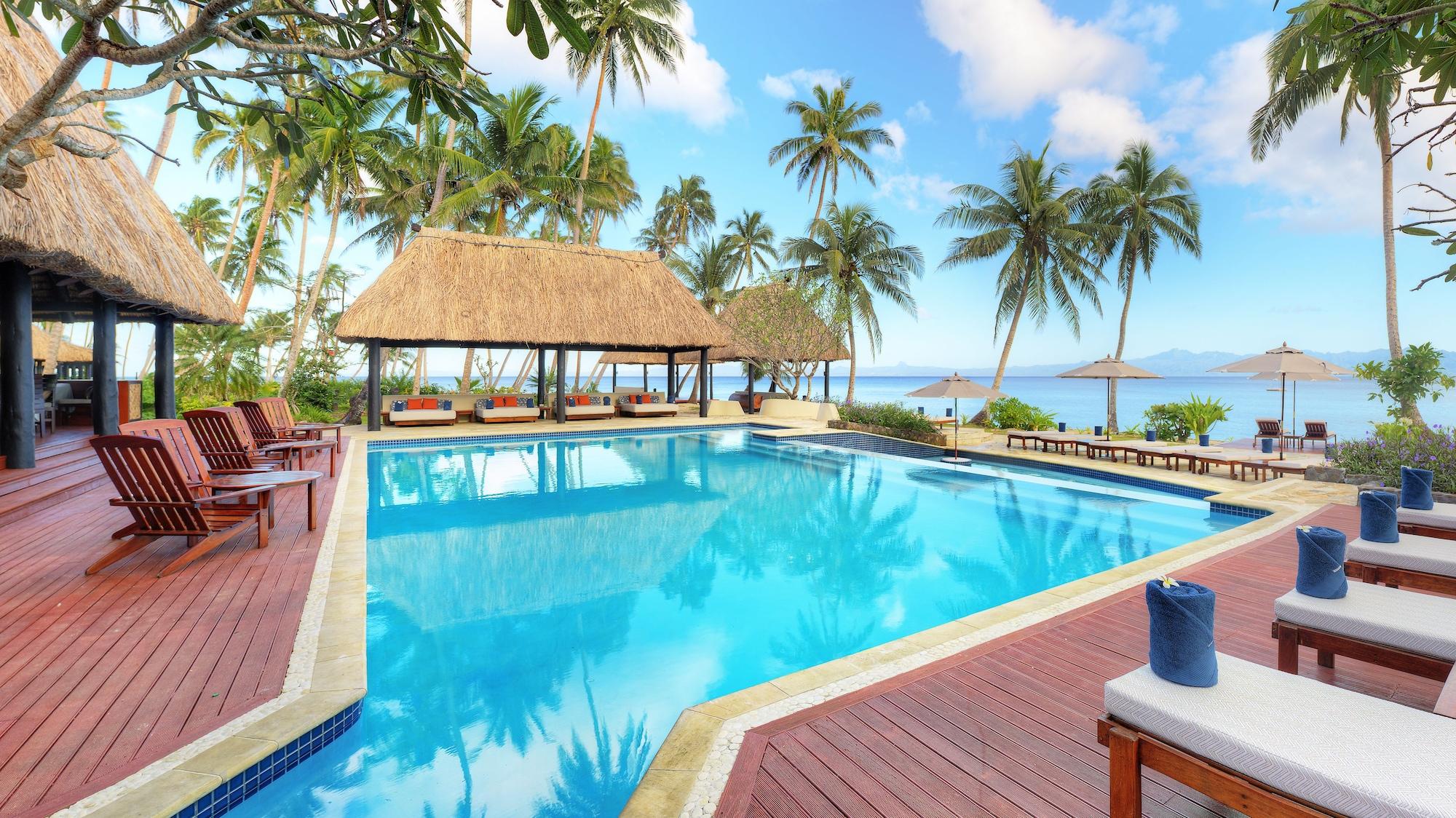 Vista Piscina Jean-Michel Cousteau Resort Fiji