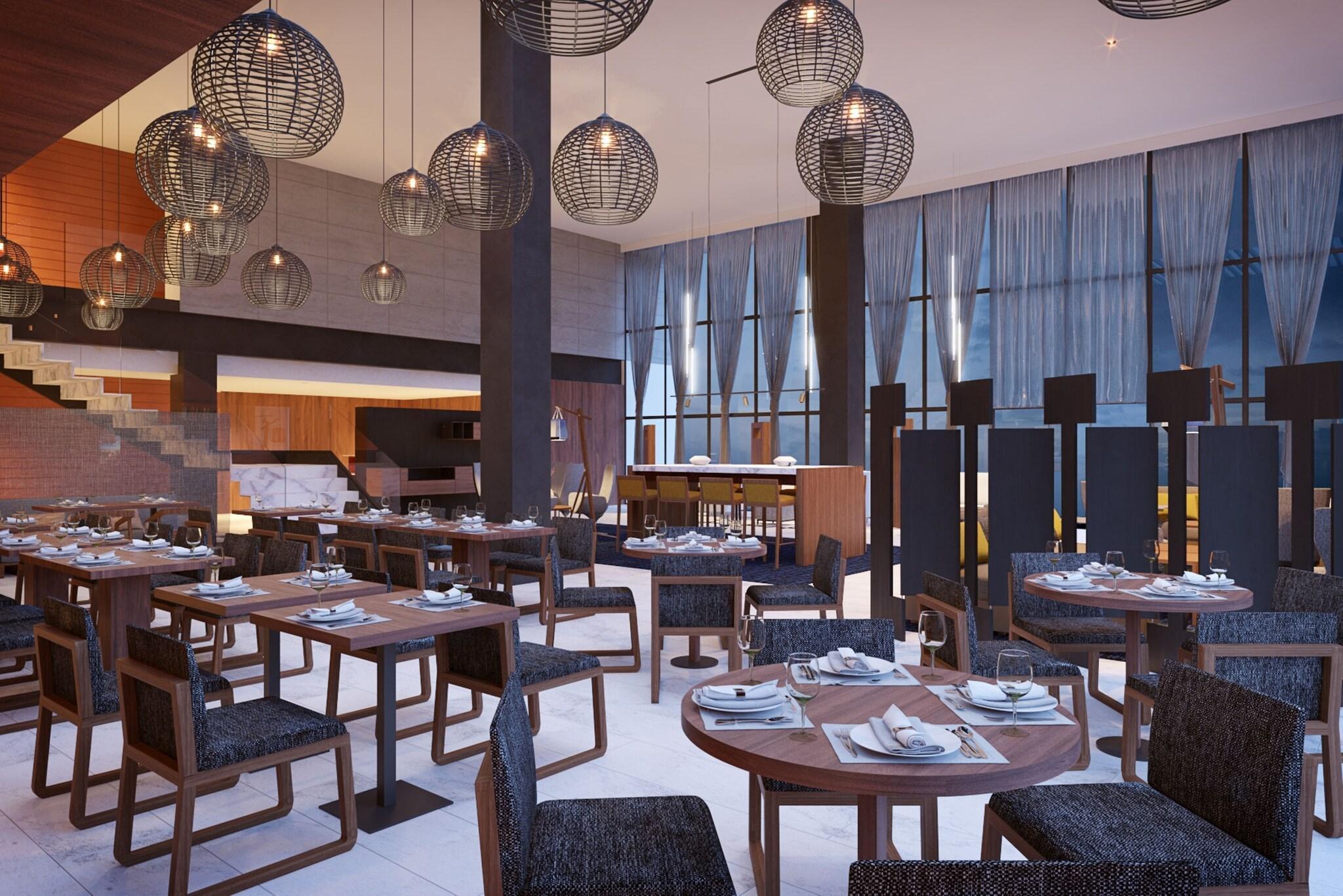 Restaurant Courtyard Mexico City Toreo
