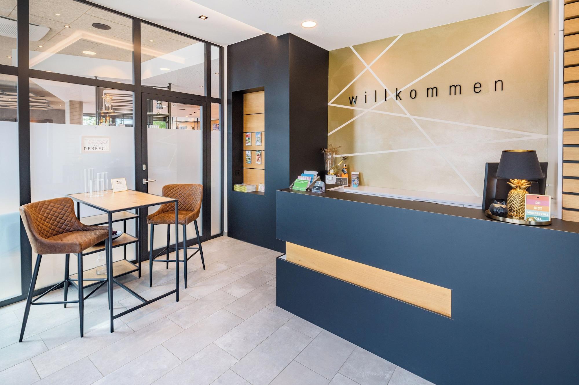 Vista Lobby City Hotel Neumarkt