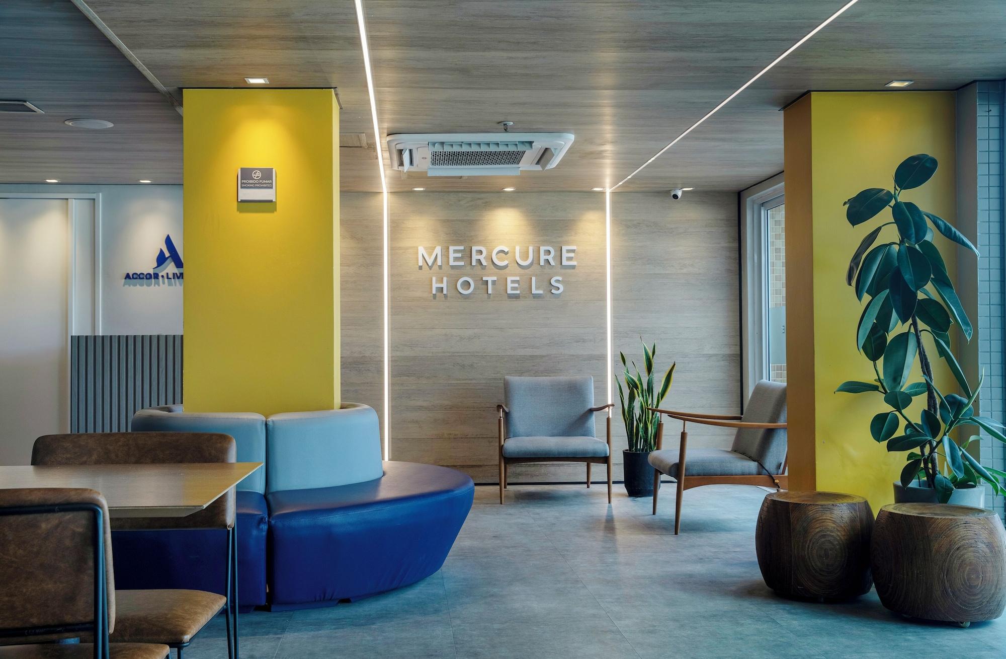 Vista do lobby Mercure Maceio Pajucara Hotel