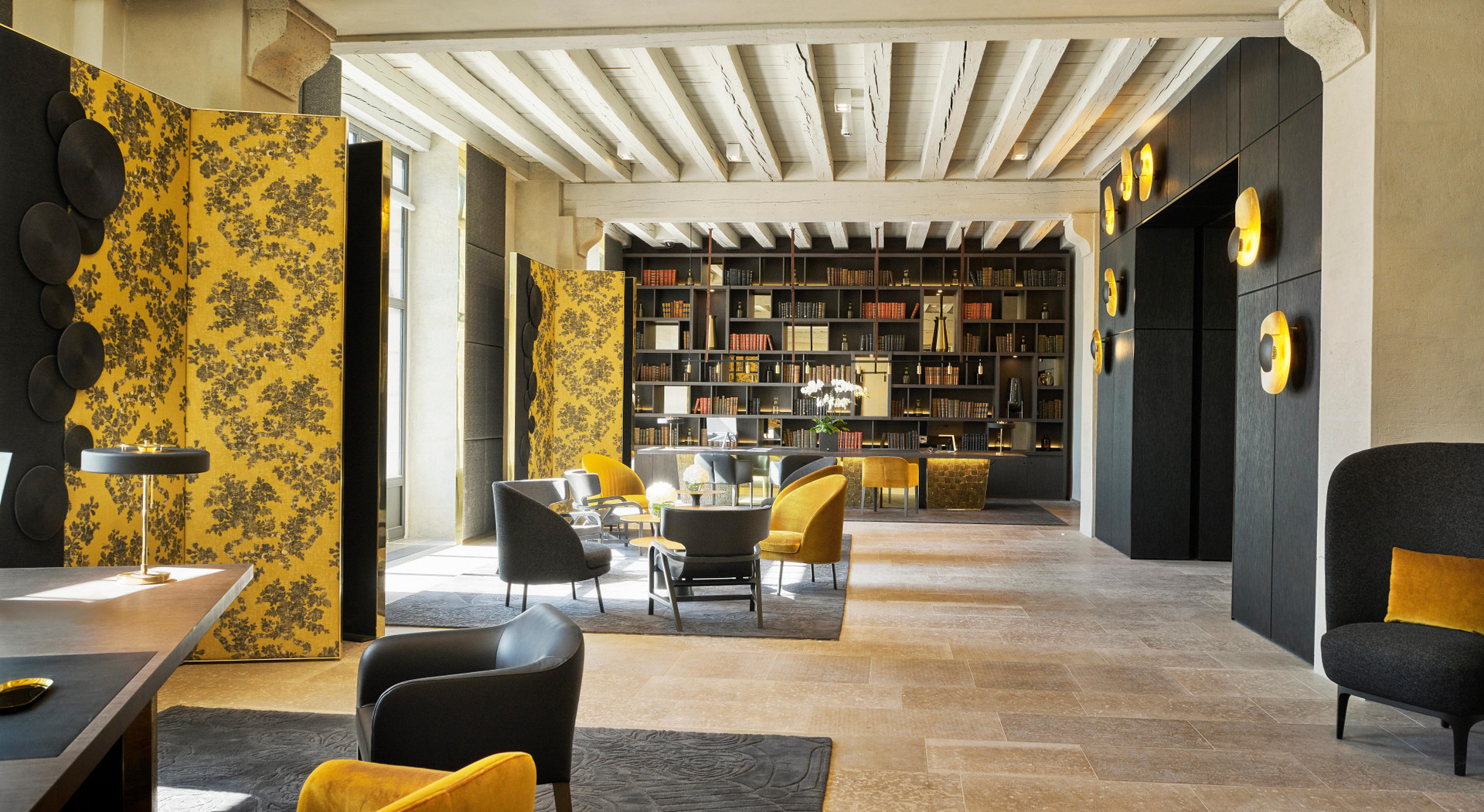 Vista Lobby Intercontinental Lyon Hotel Dieu by IHG