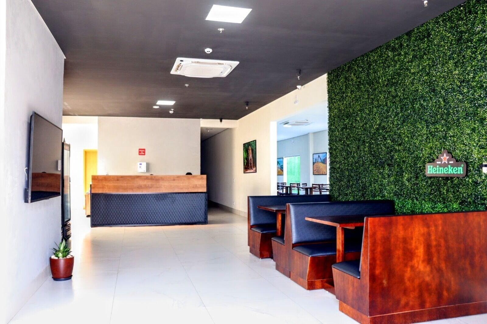 Vista do lobby Fly Hotel