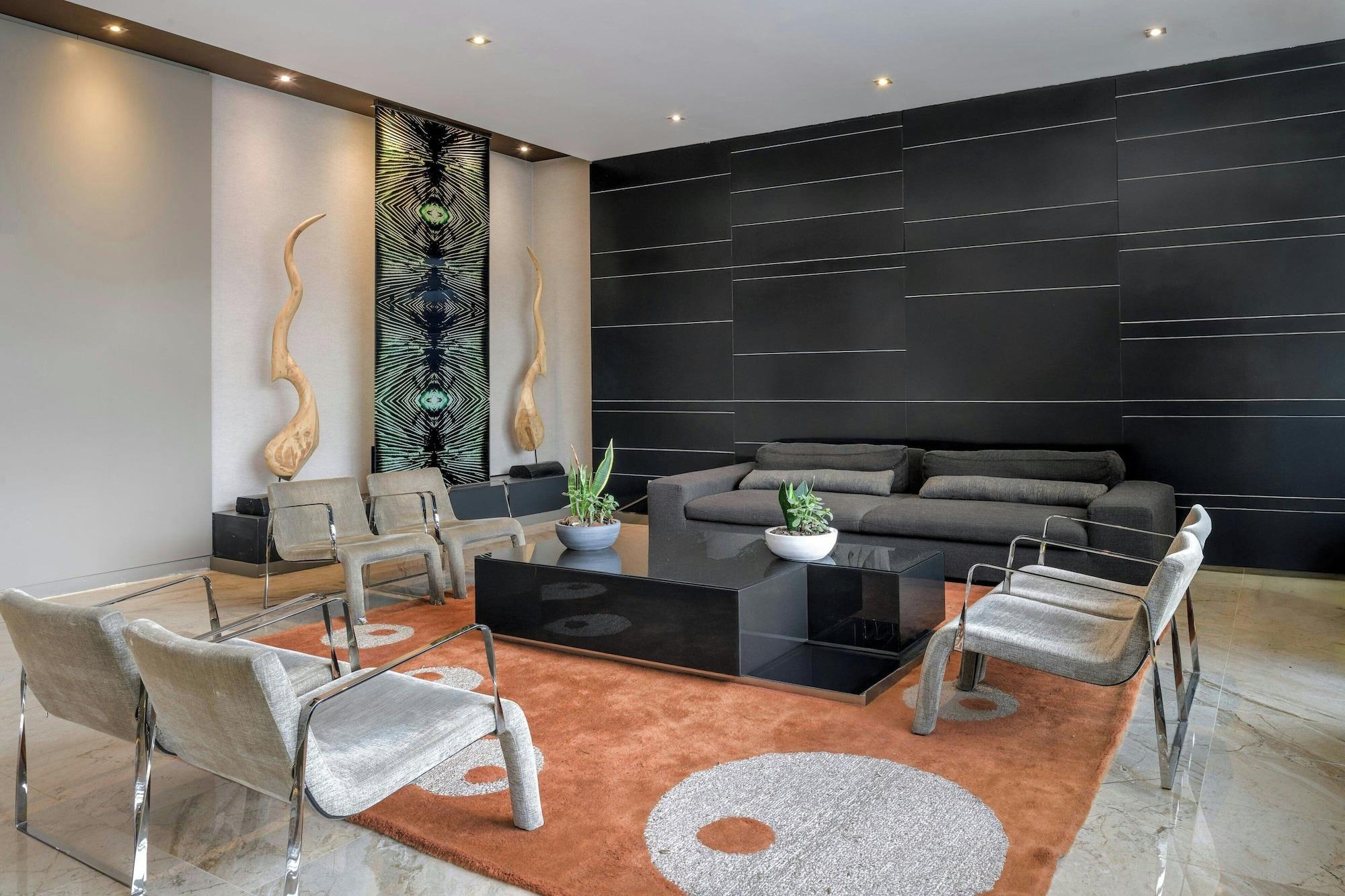 Vista Lobby AC Hotel Madrid Feria by Marriott