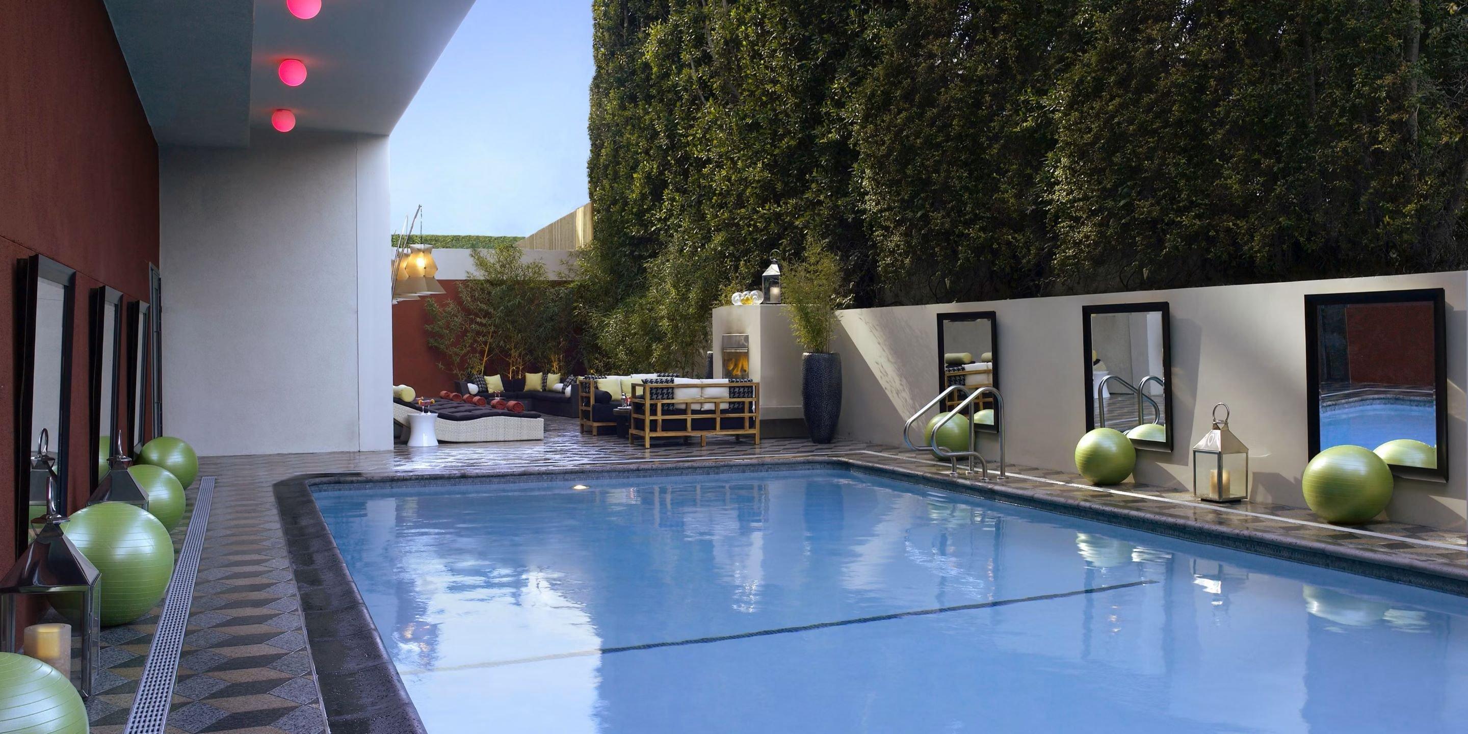 Vista Piscina Kimpton Hotel Palomar Los Angeles Beverly Hills by IHG