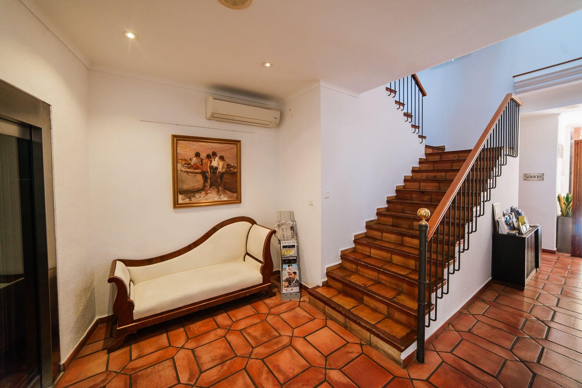 Vista Lobby Hotel Nou Romà