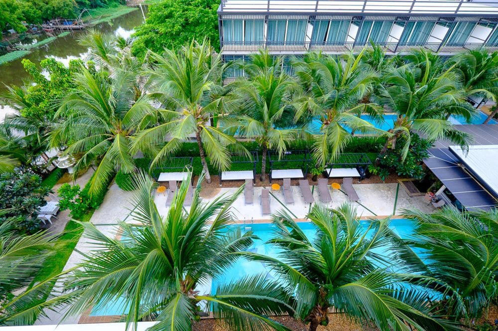 Vista Piscina Aranta Airport Hotel