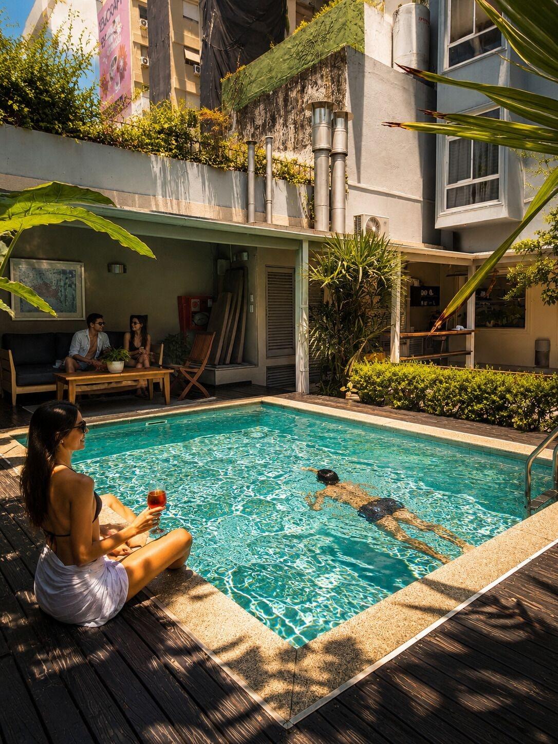 Vista Piscina Duque Hotel Boutique & Spa