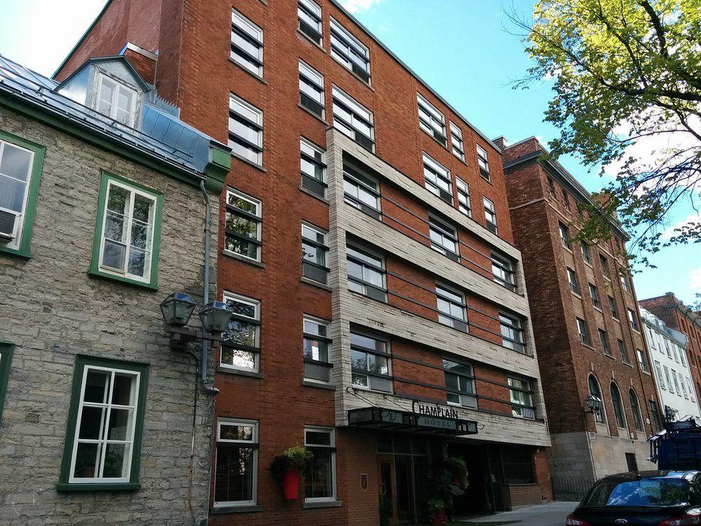 Vista da fachada Hôtel Champlain Vieux Québec