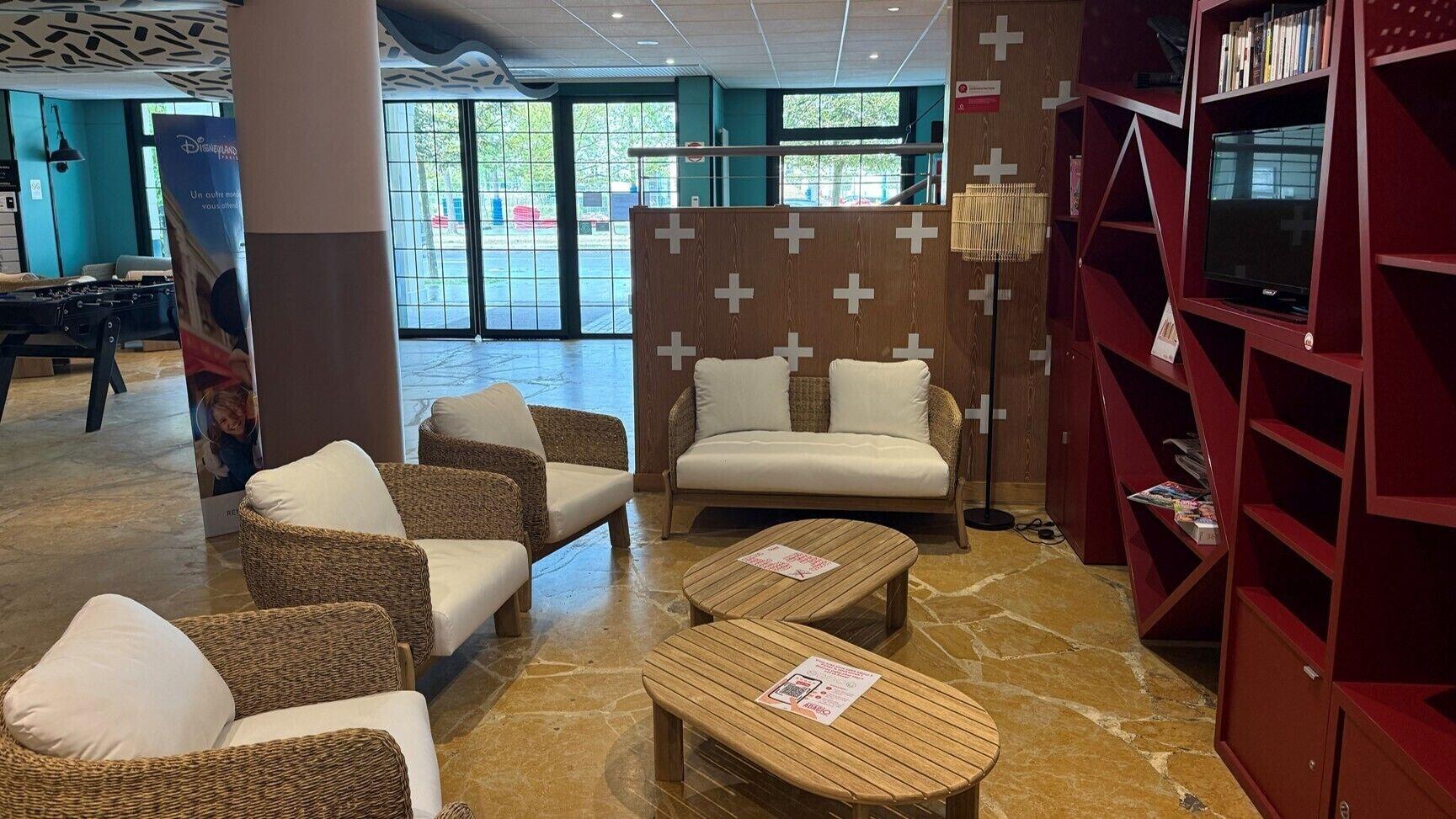 Vista Lobby Aparthotel Adagio Val d'Europe près de Disneyland Paris