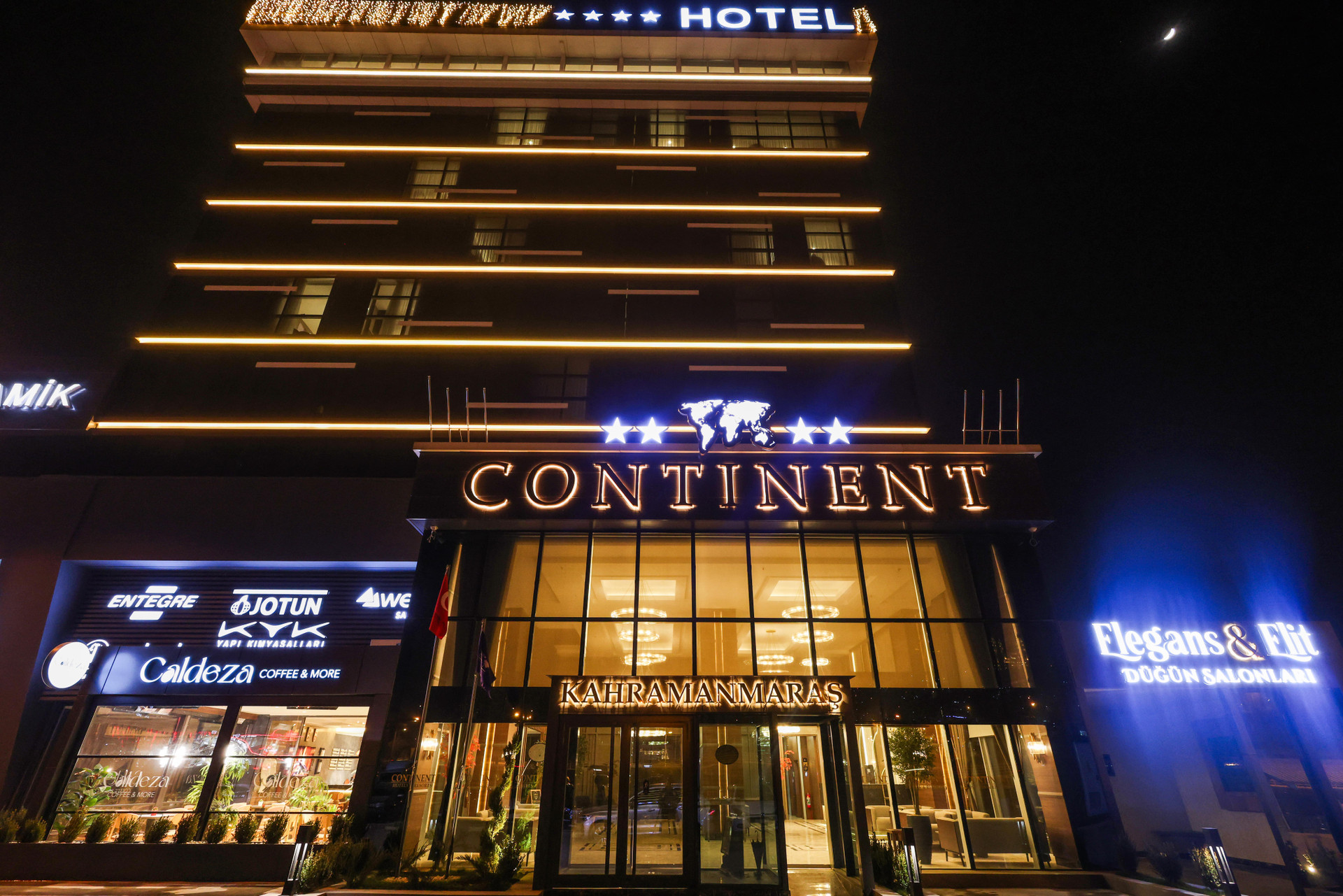 Vista Exterior Continent Hotel Kahramanmaras