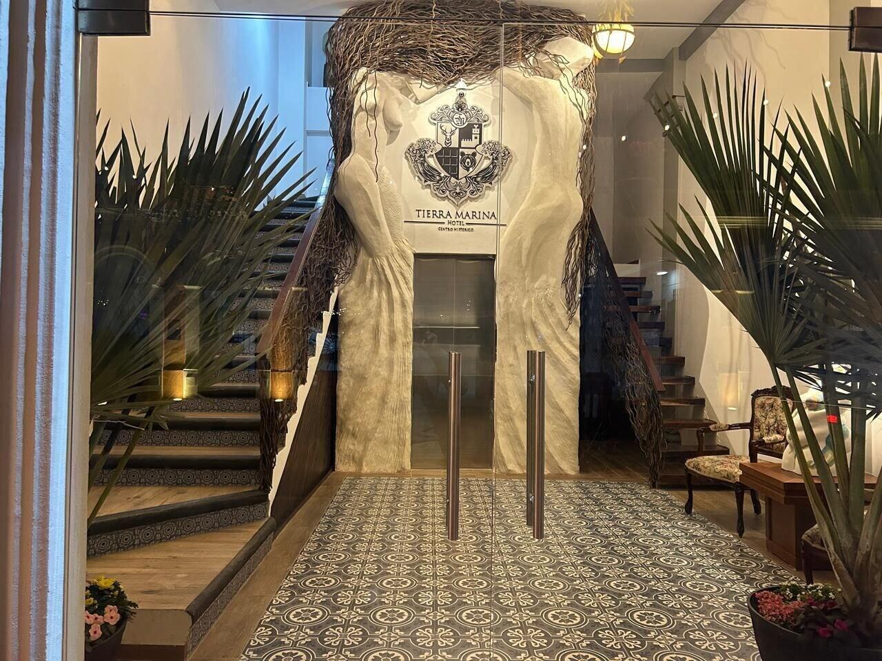 Vista Lobby Hotel Tierra Marina Centro Histórico