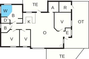 Alquiler Vacacional - 6 Person Holiday Home in Hals