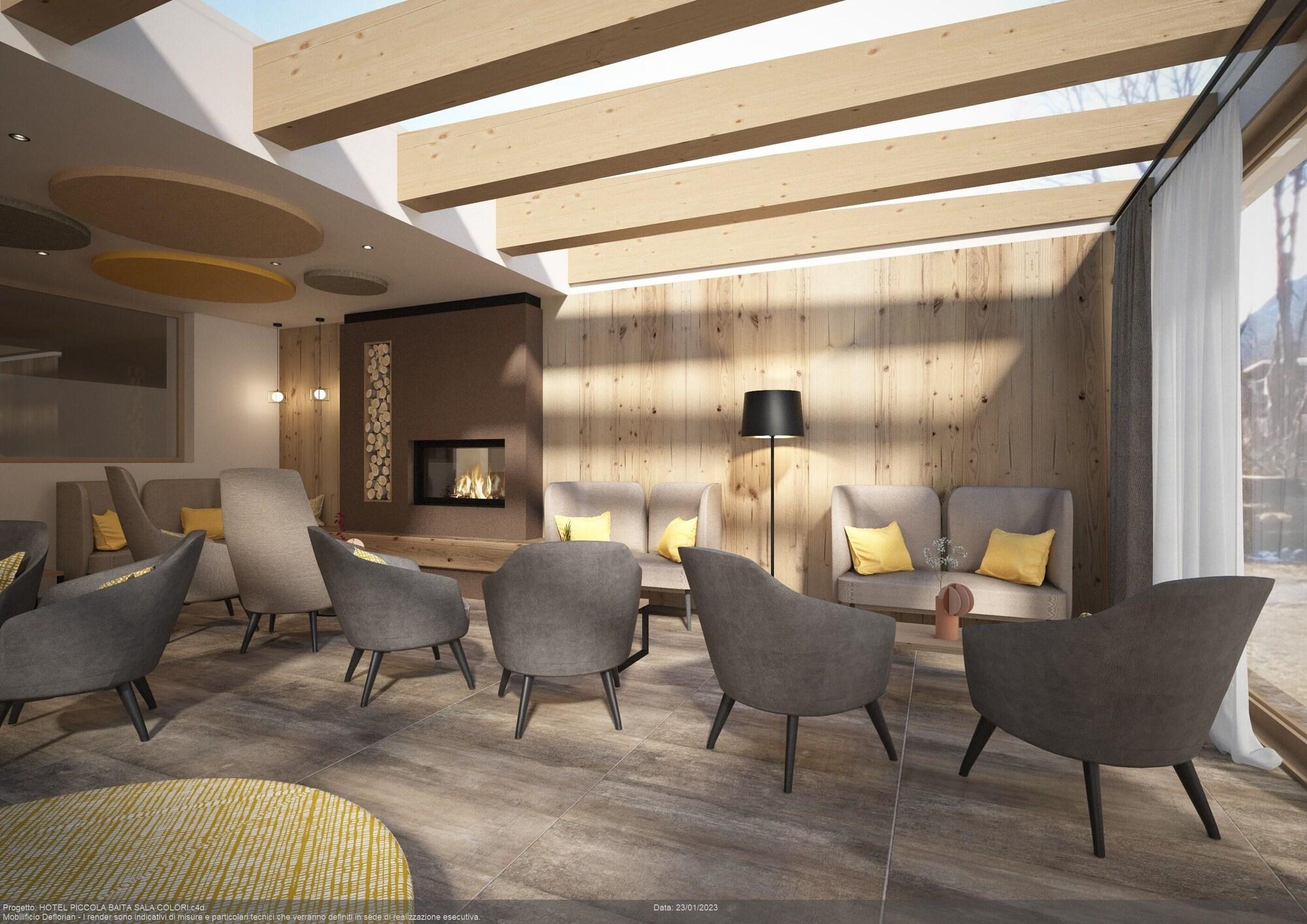 Vista Lobby Hotel Piccola Baita
