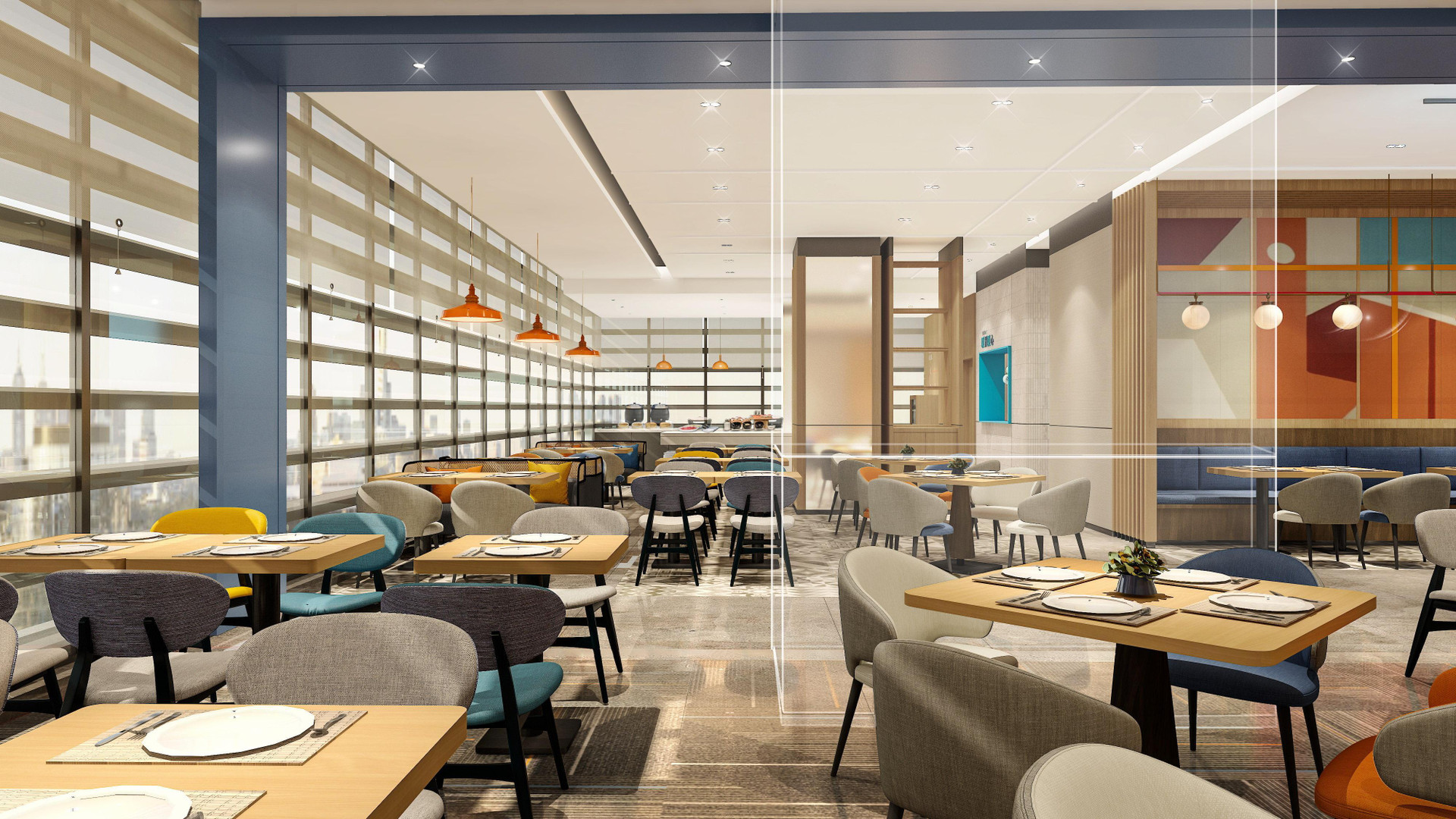 Restaurant Holiday Inn Express Chongqing Caiyun Lake by IHG