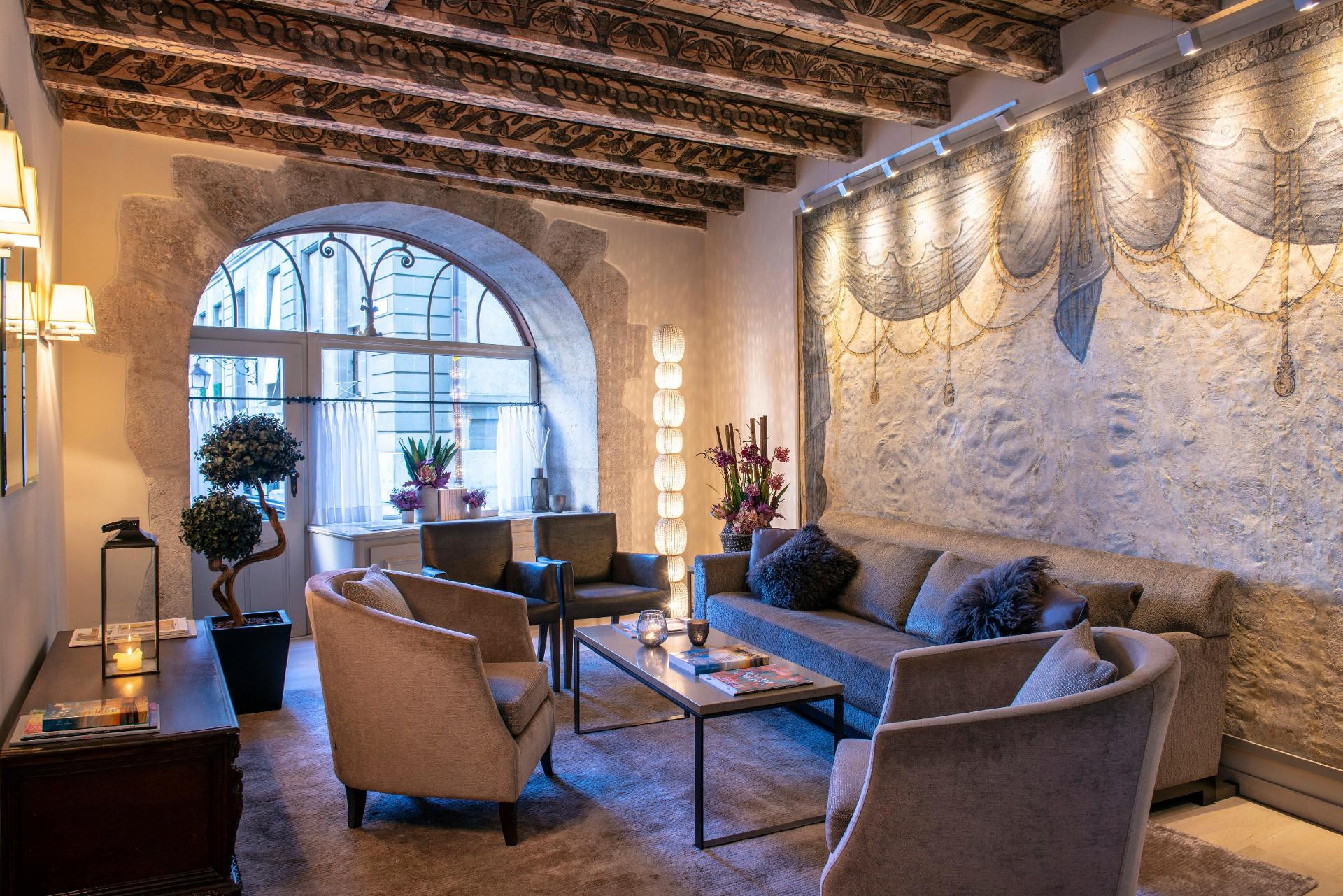 Vista Lobby Hôtel Les Armures