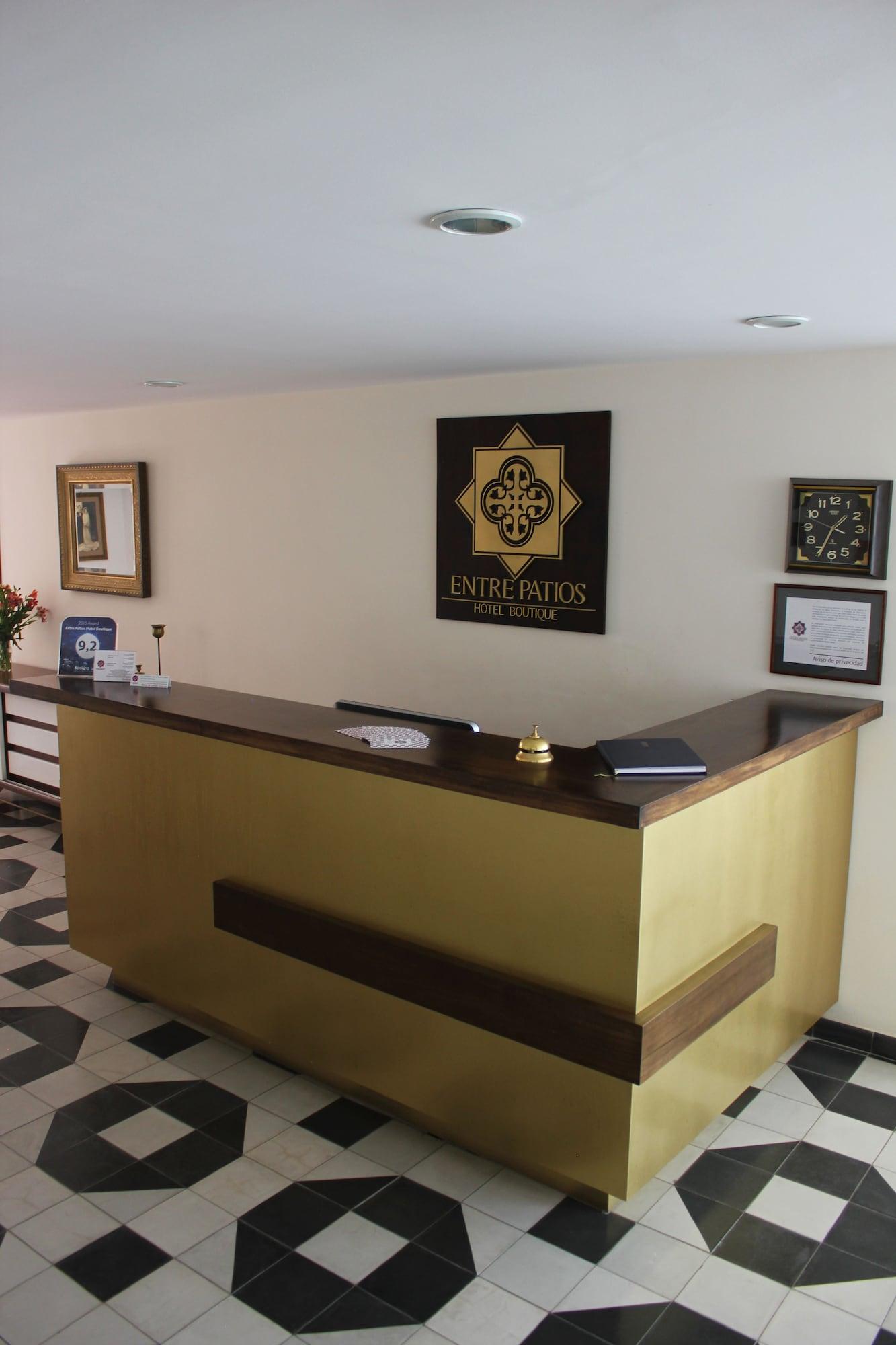 Vista Lobby Entre Patios Hotel Boutique