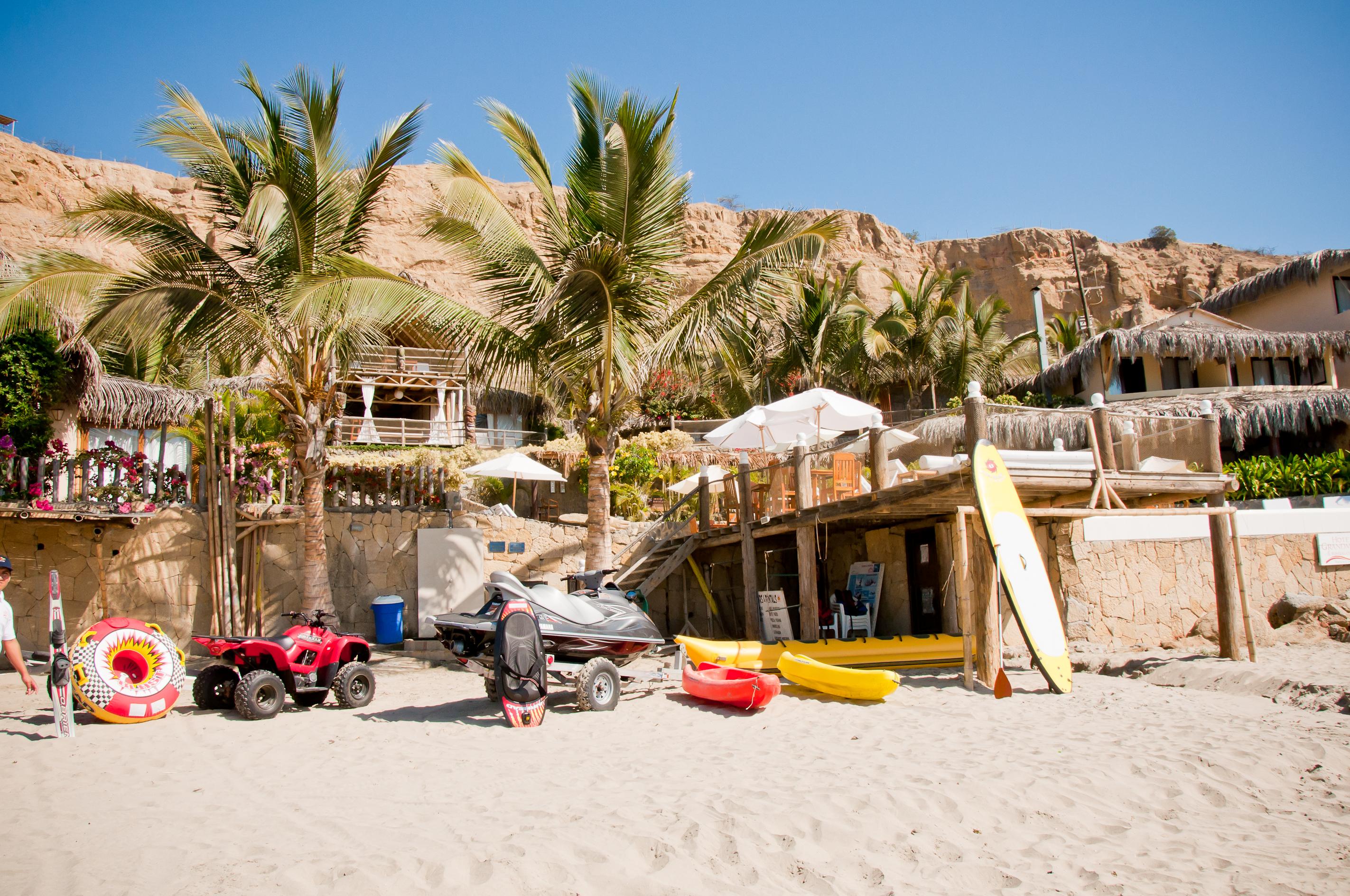 Vista Exterior Hotel Grandmare & Bungalows