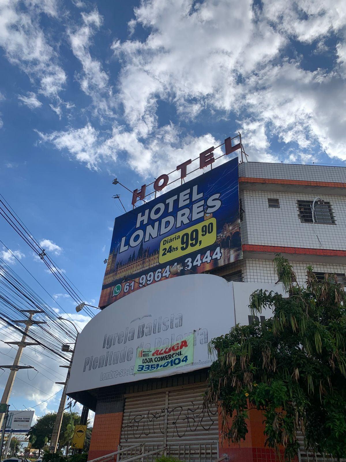 Vista Exterior Hotel Londres ADE Águas Claras