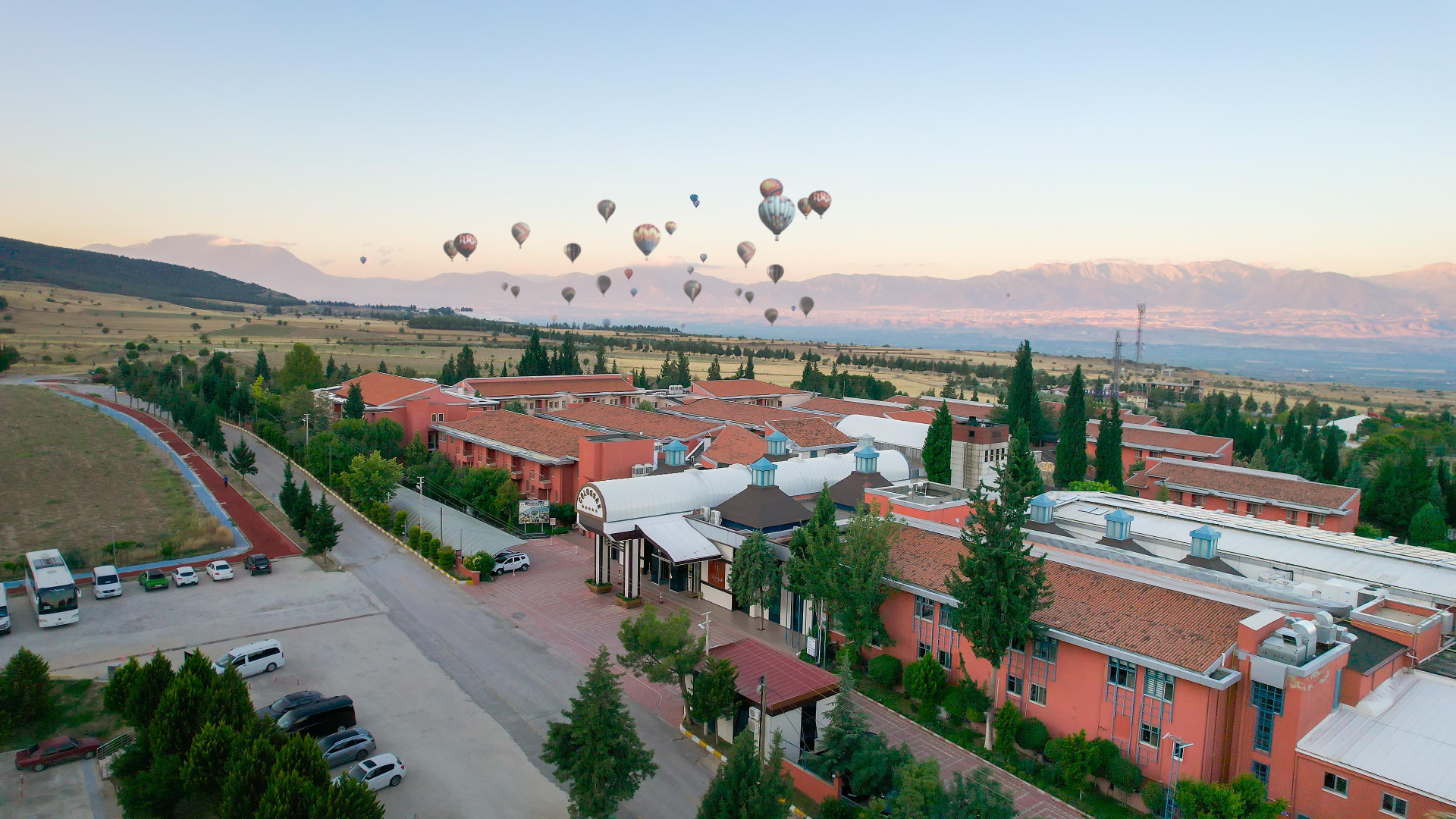 Vista Exterior Spa Hotel Colossae Thermal