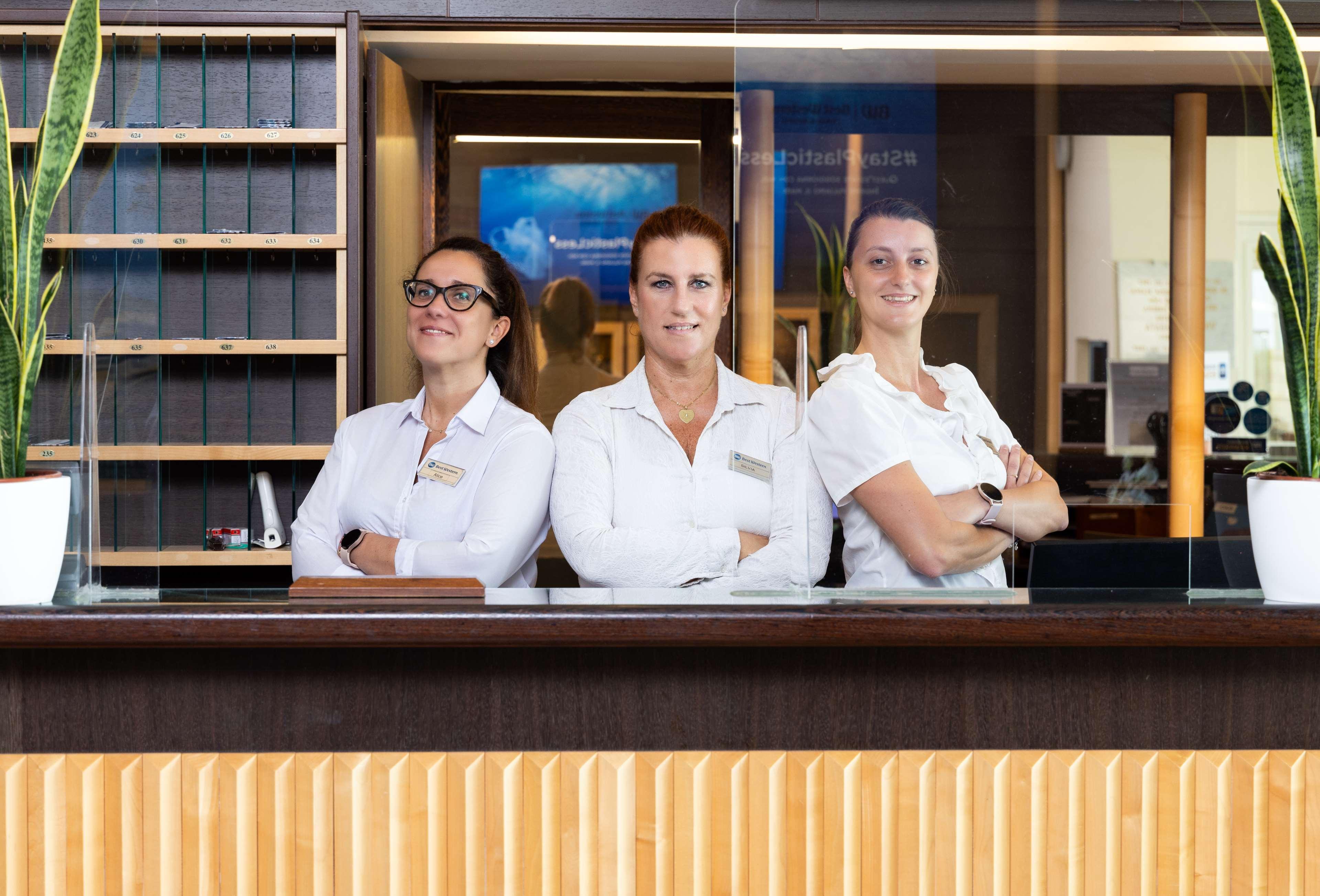 Vista Lobby Best Western Regina Elena